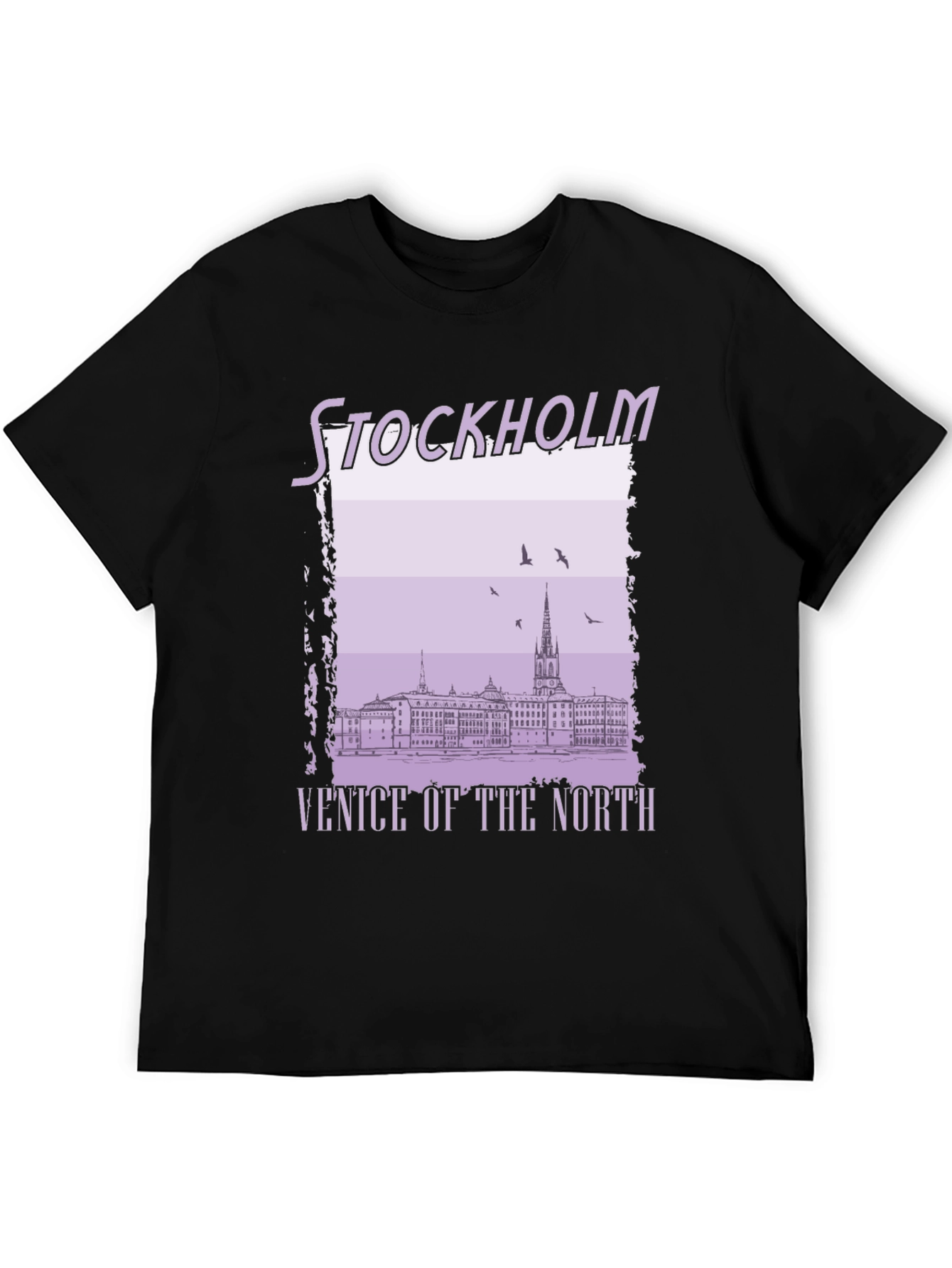 Stockholm Venice of the North Graphic T-Shirt
