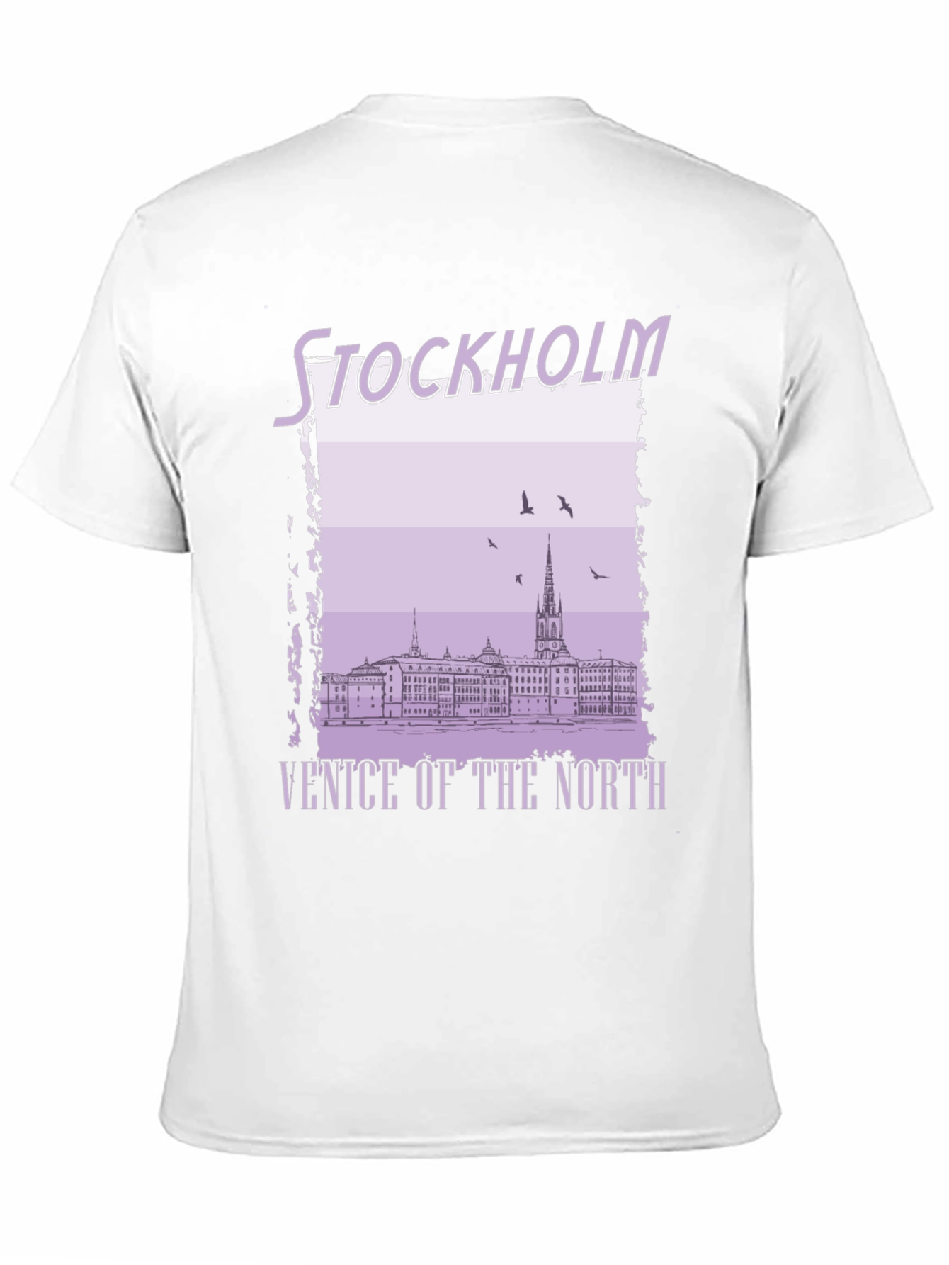 Stockholm Venice of the North Graphic T-Shirt