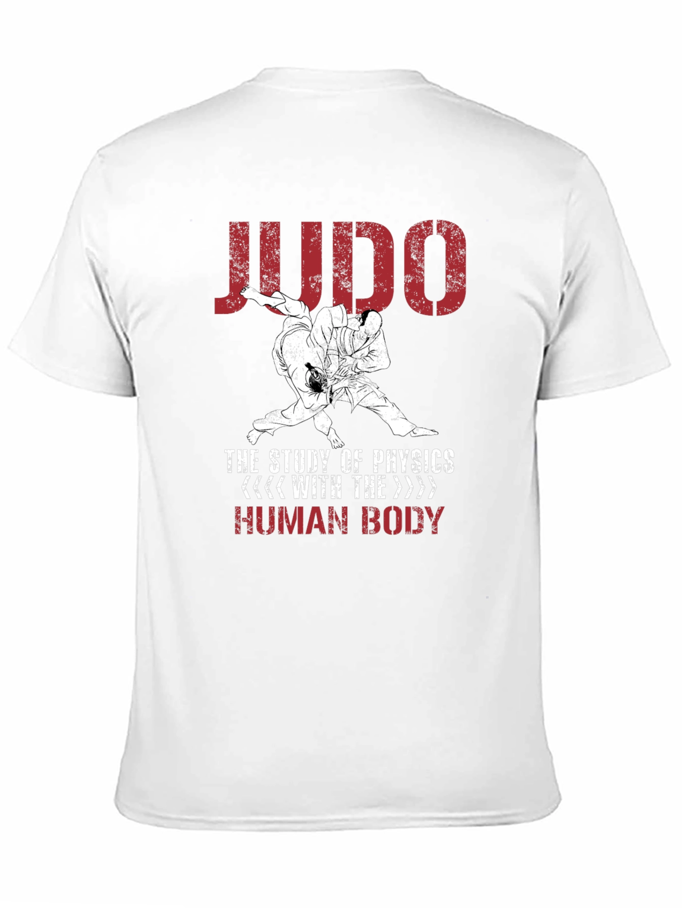 Judo Physics Graphic Tee - Martial Arts T-Shirt