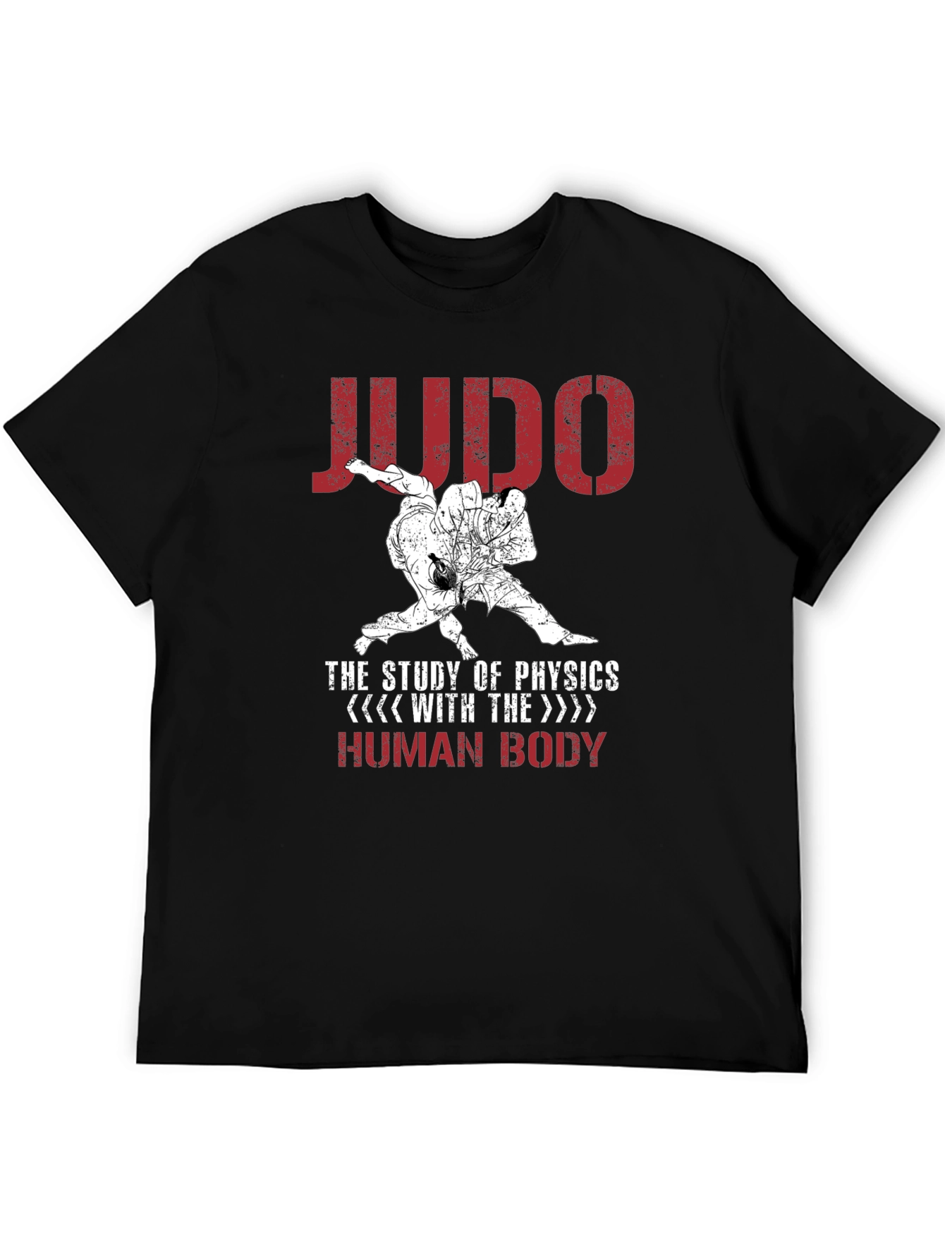 Judo Physics Graphic Tee - Martial Arts T-Shirt