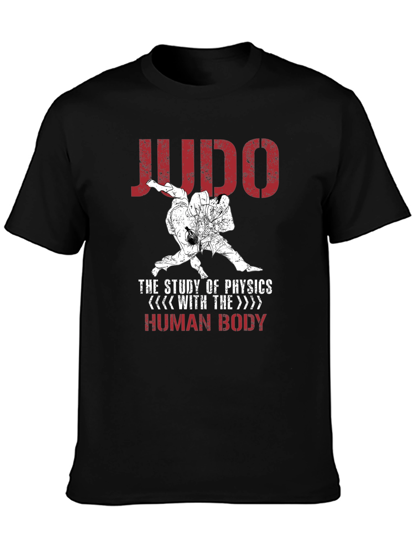 Judo Physics Graphic Tee - Martial Arts T-Shirt