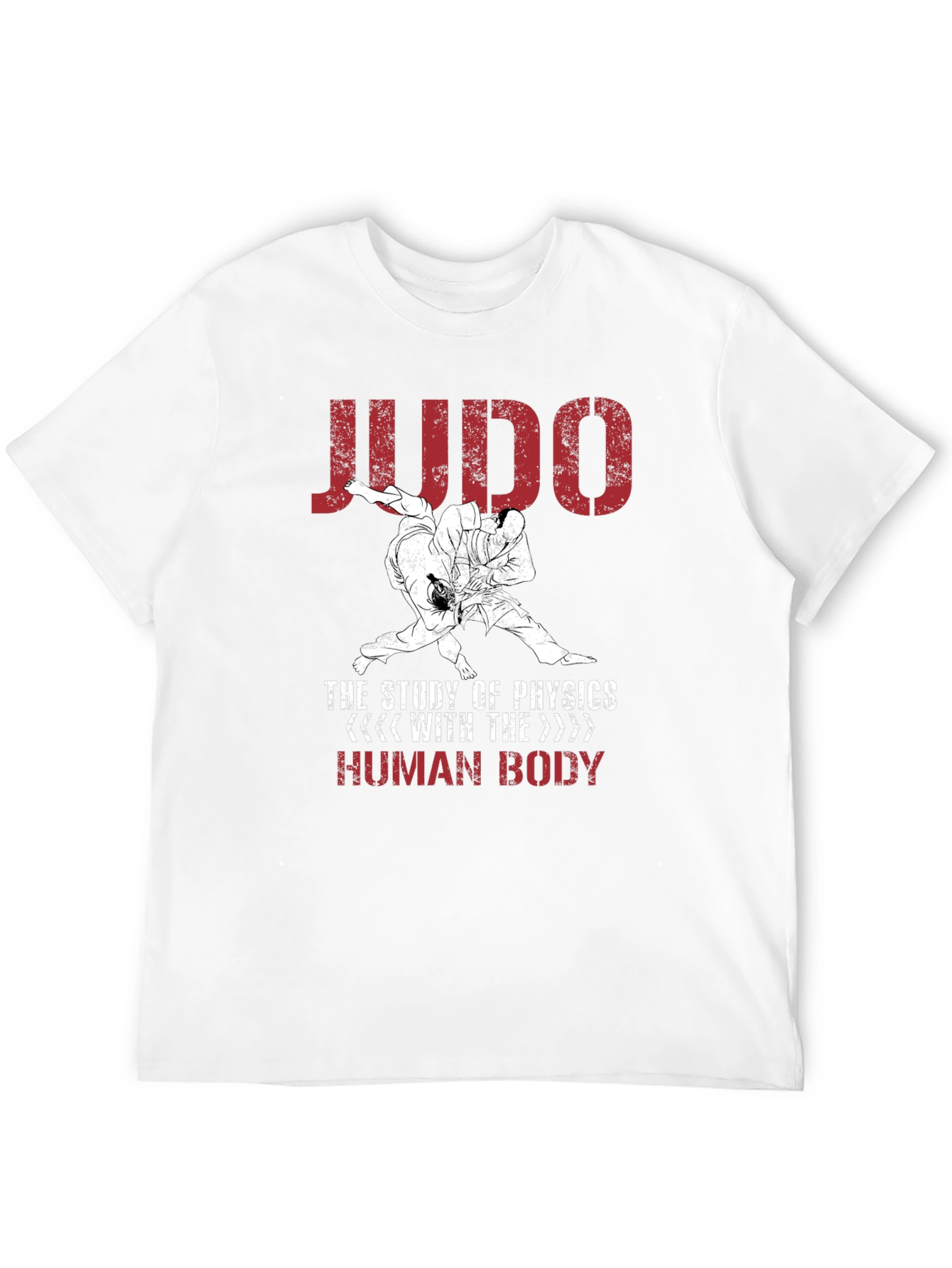Judo Physics Graphic Tee - Martial Arts T-Shirt