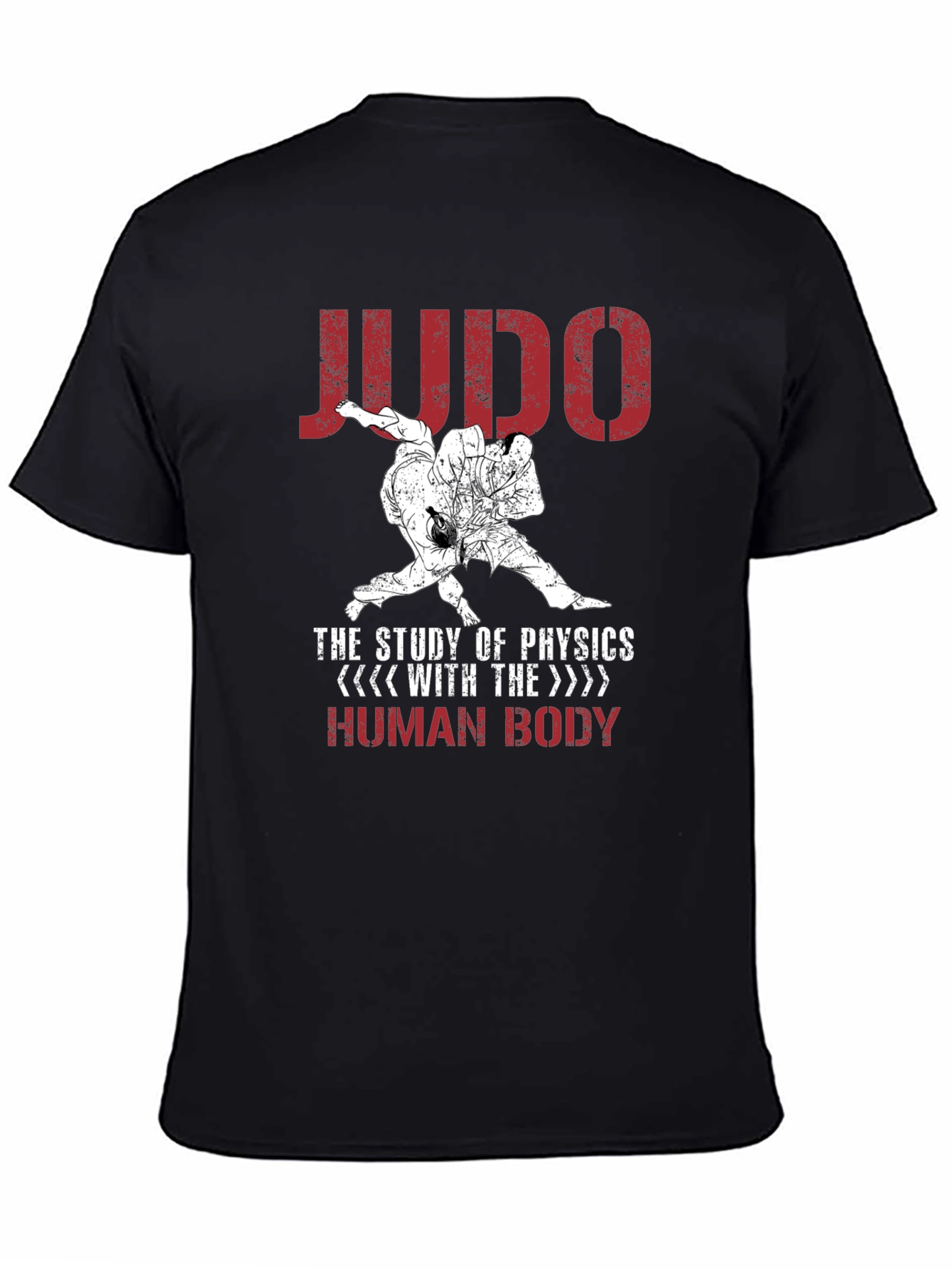 Judo Physics Graphic Tee - Martial Arts T-Shirt