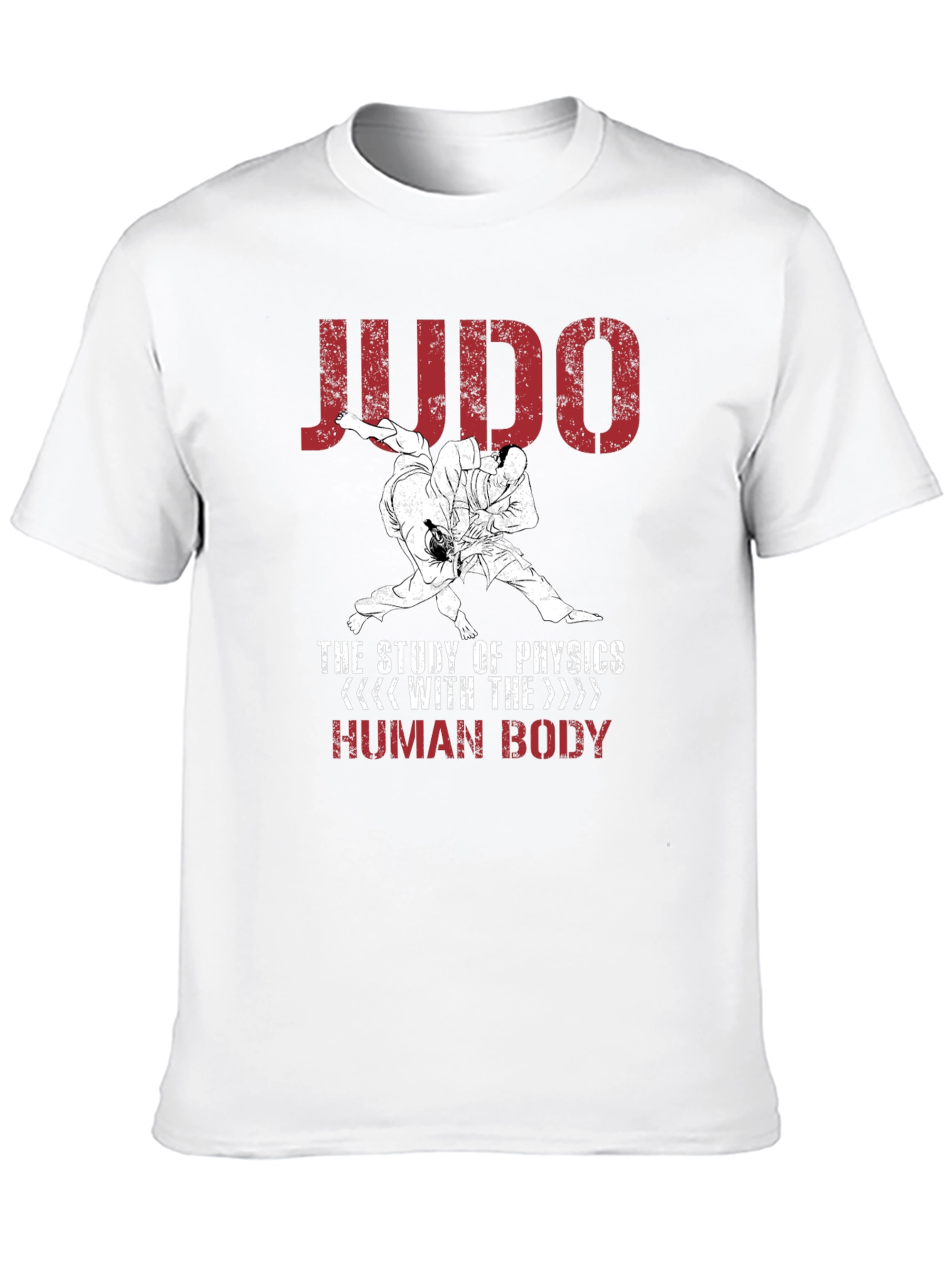 Judo Physics Graphic Tee - Martial Arts T-Shirt