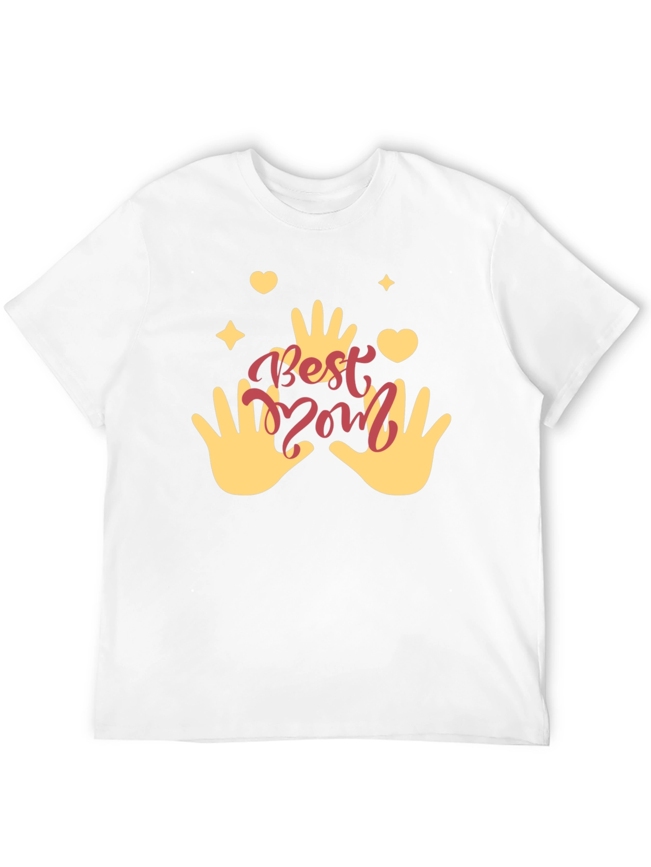 Best Mom Ever Graphic T-Shirt - Black