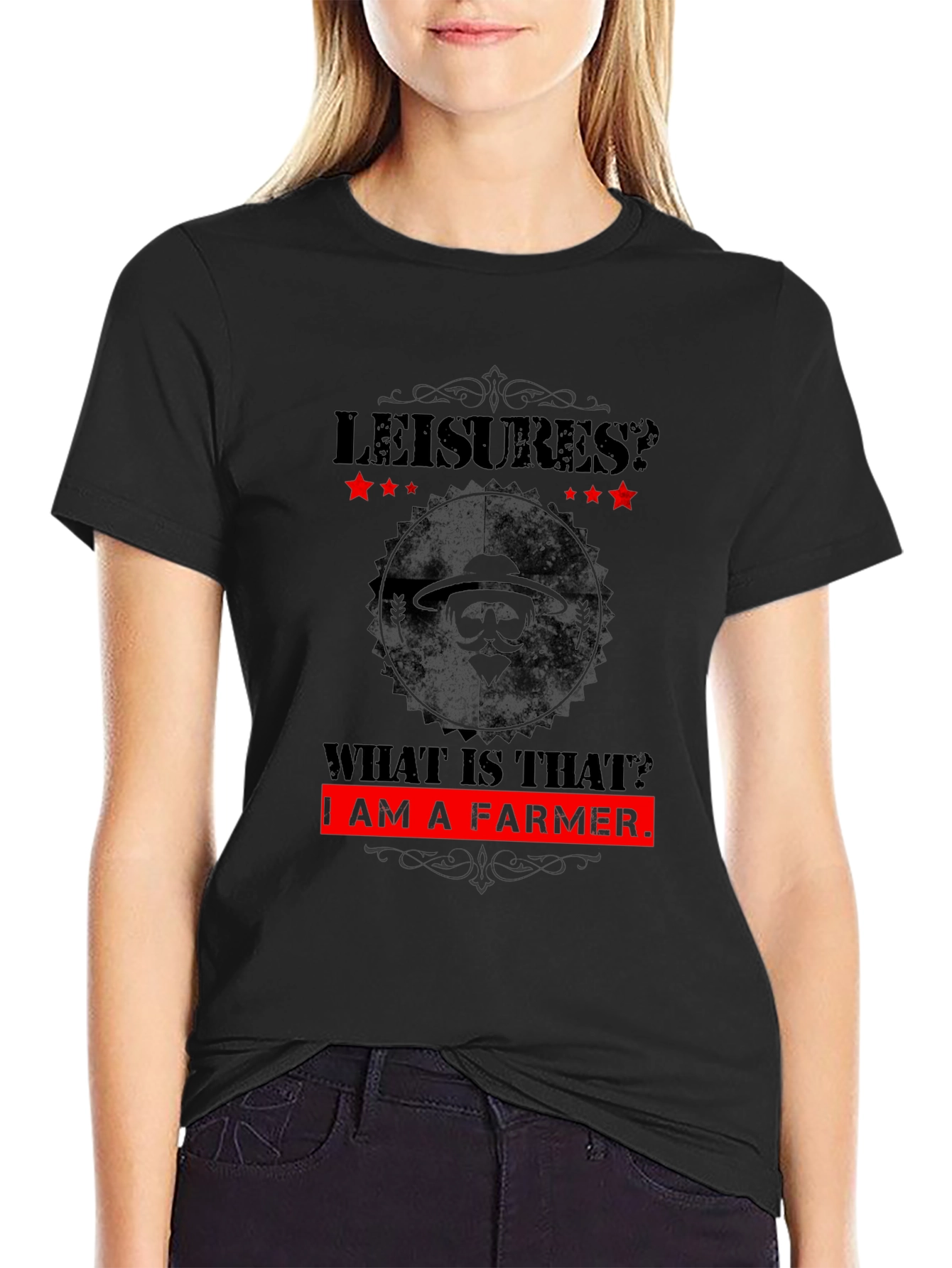 Funny Farmer T-Shirt - Leisures? What is That?