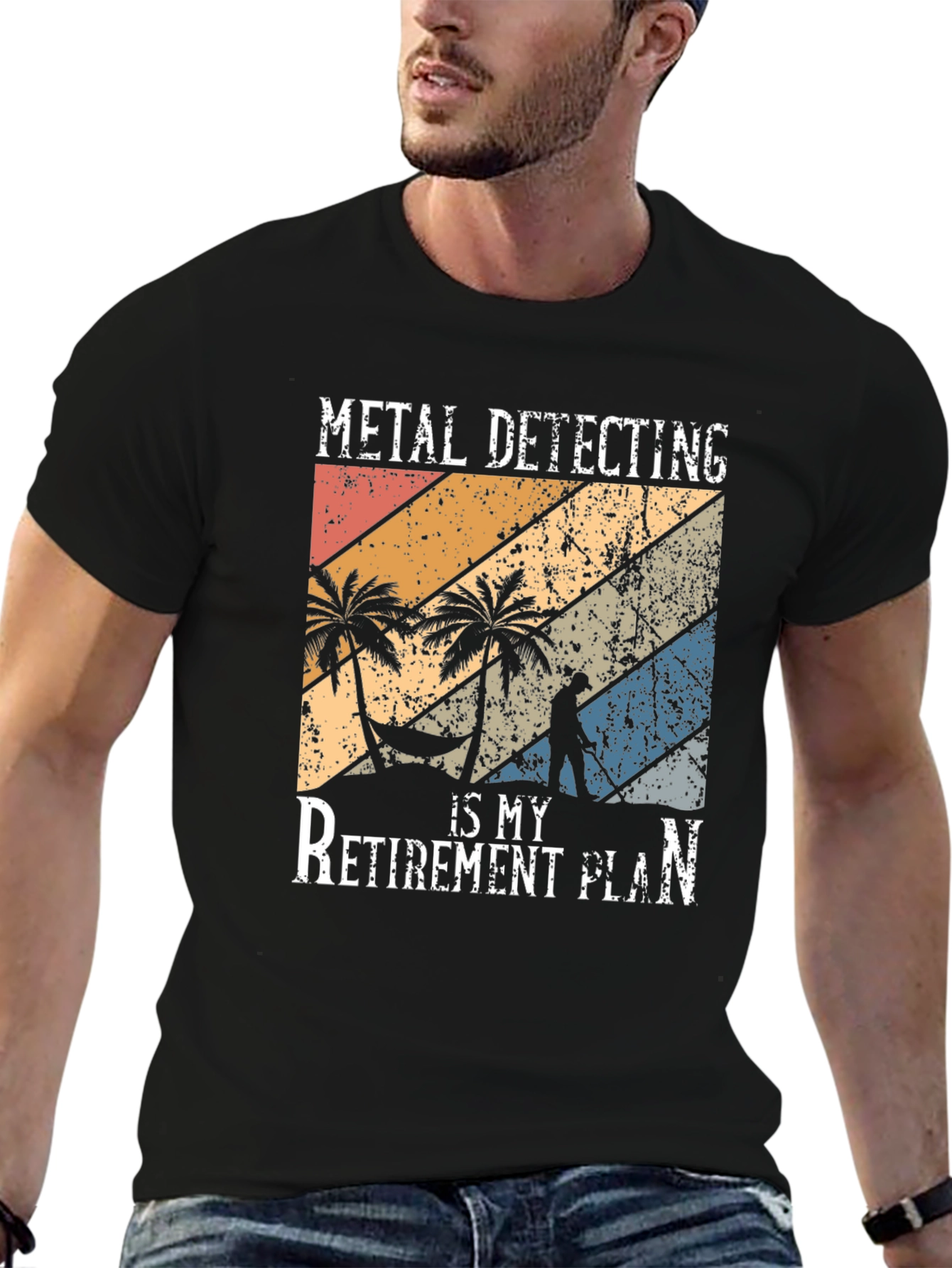 Metal Detecting Retirement Plan T-Shirt