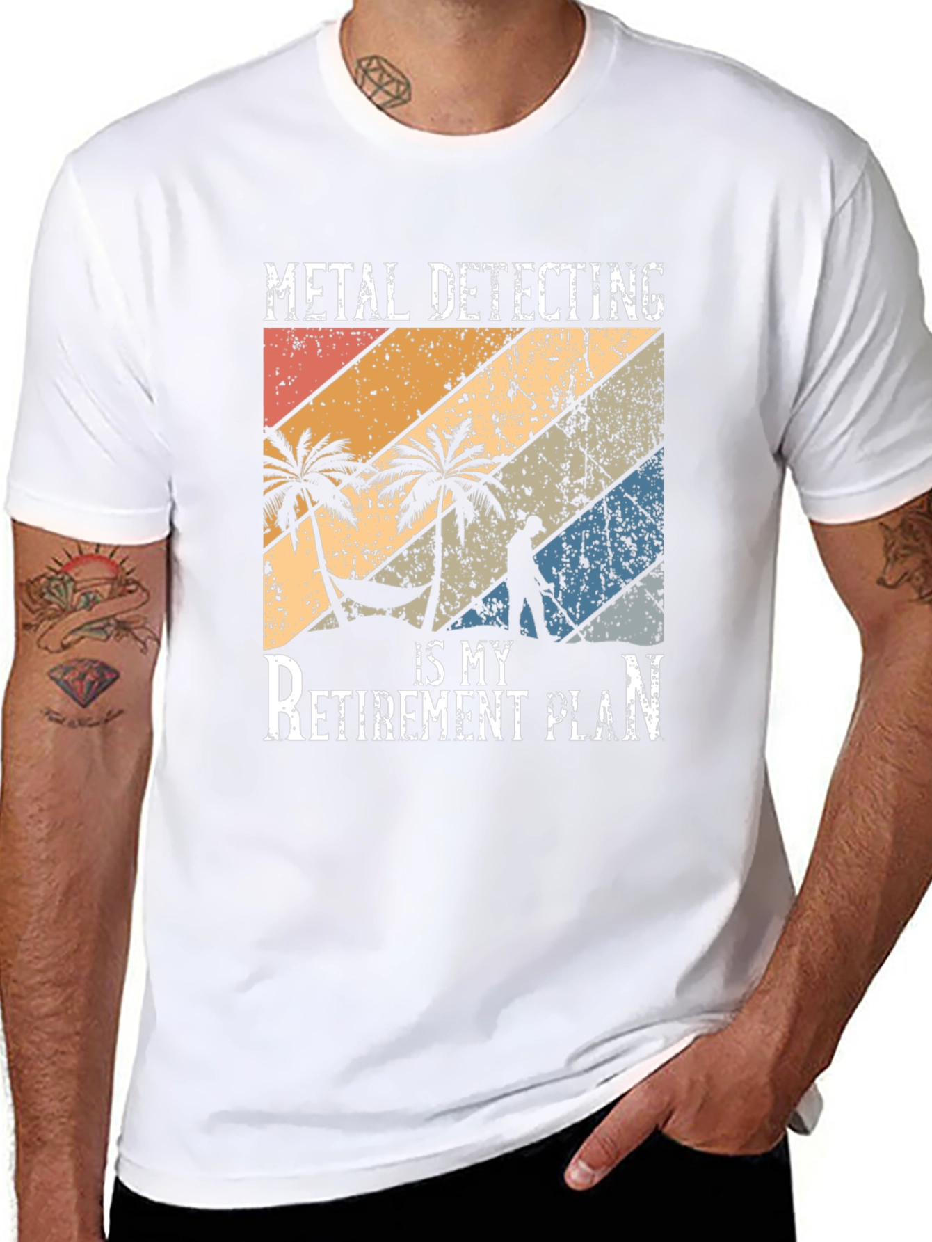 Metal Detecting Retirement Plan T-Shirt