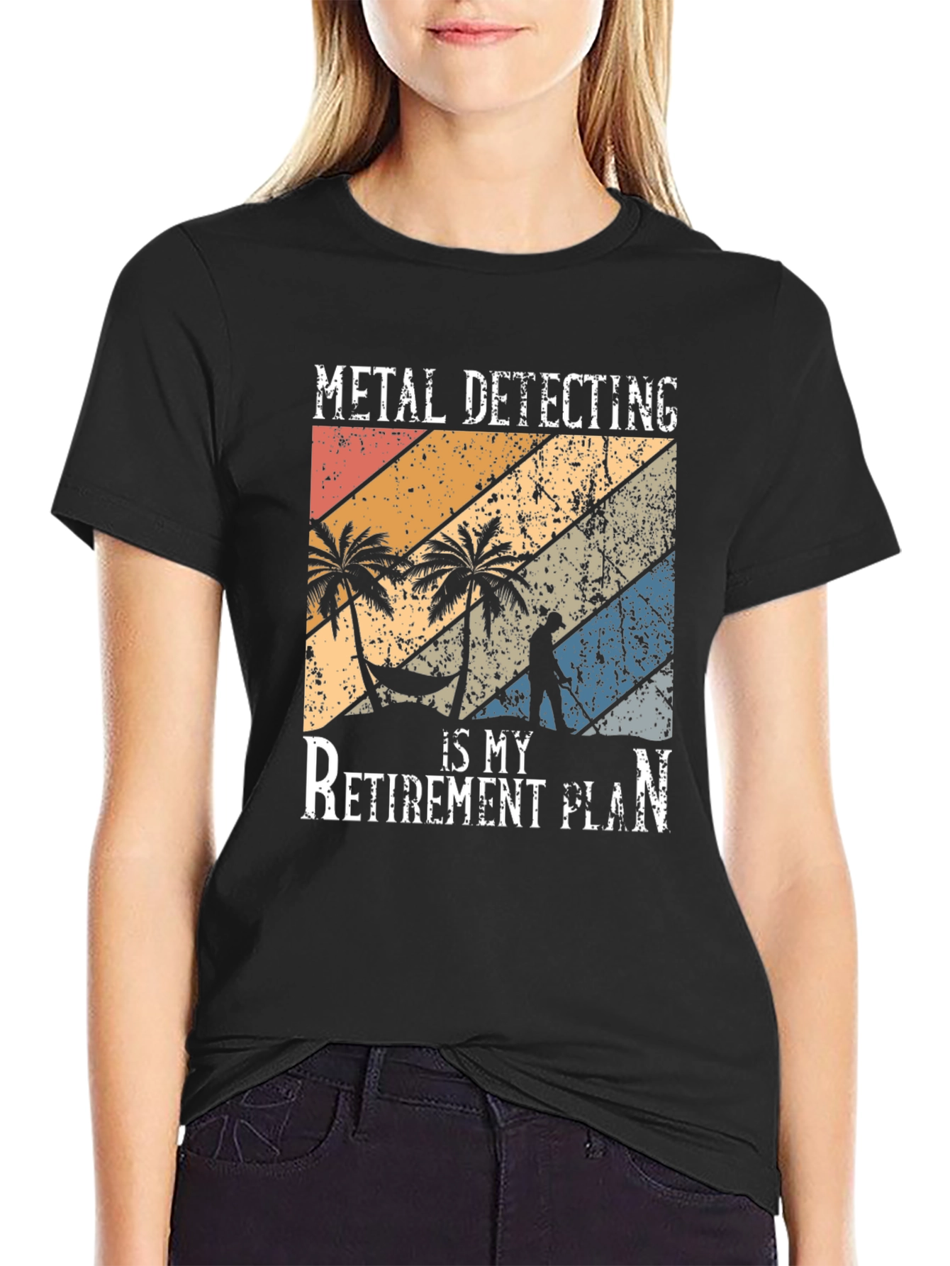 Metal Detecting Retirement Plan T-Shirt