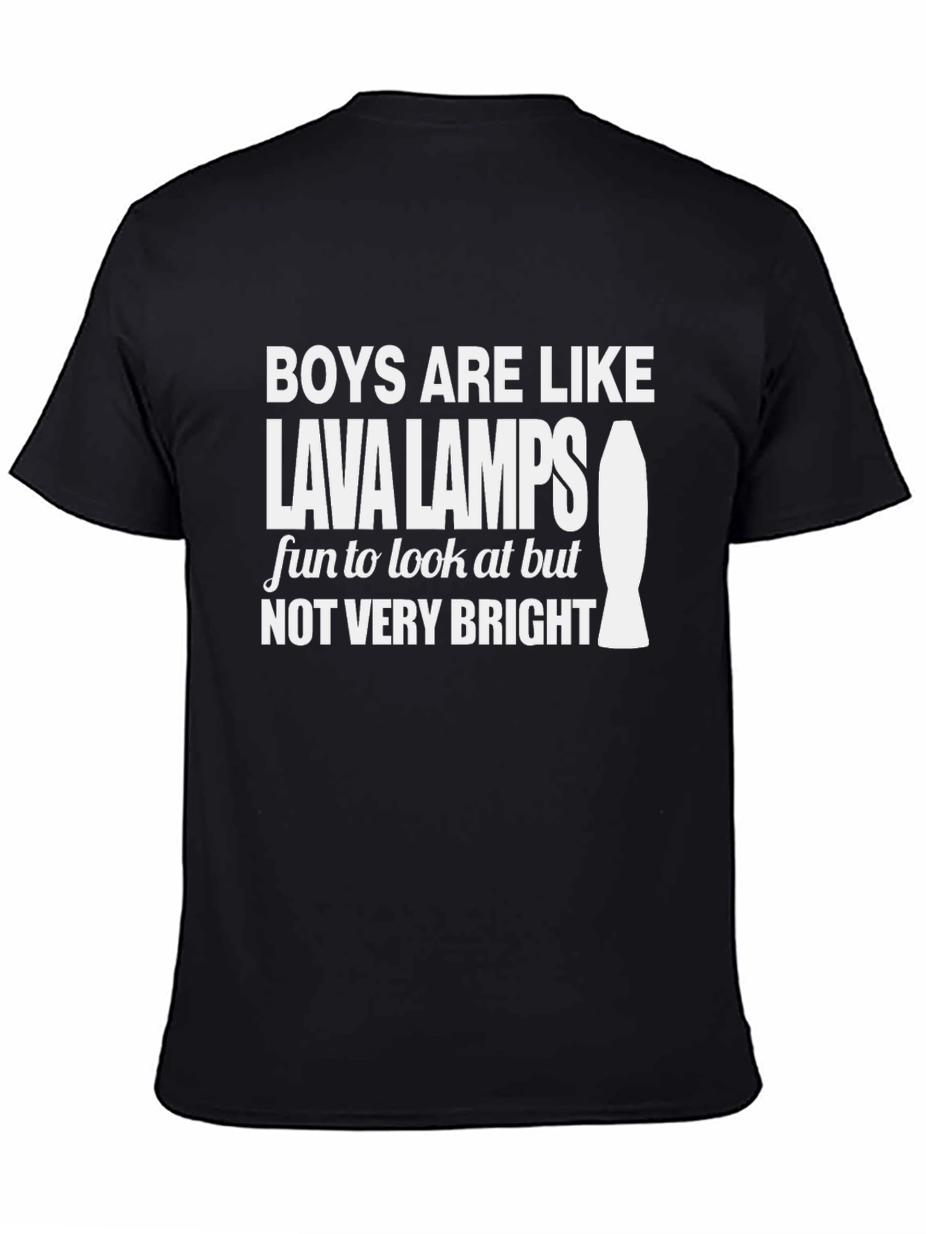 Funny Boys Lava Lamp Graphic T-Shirt