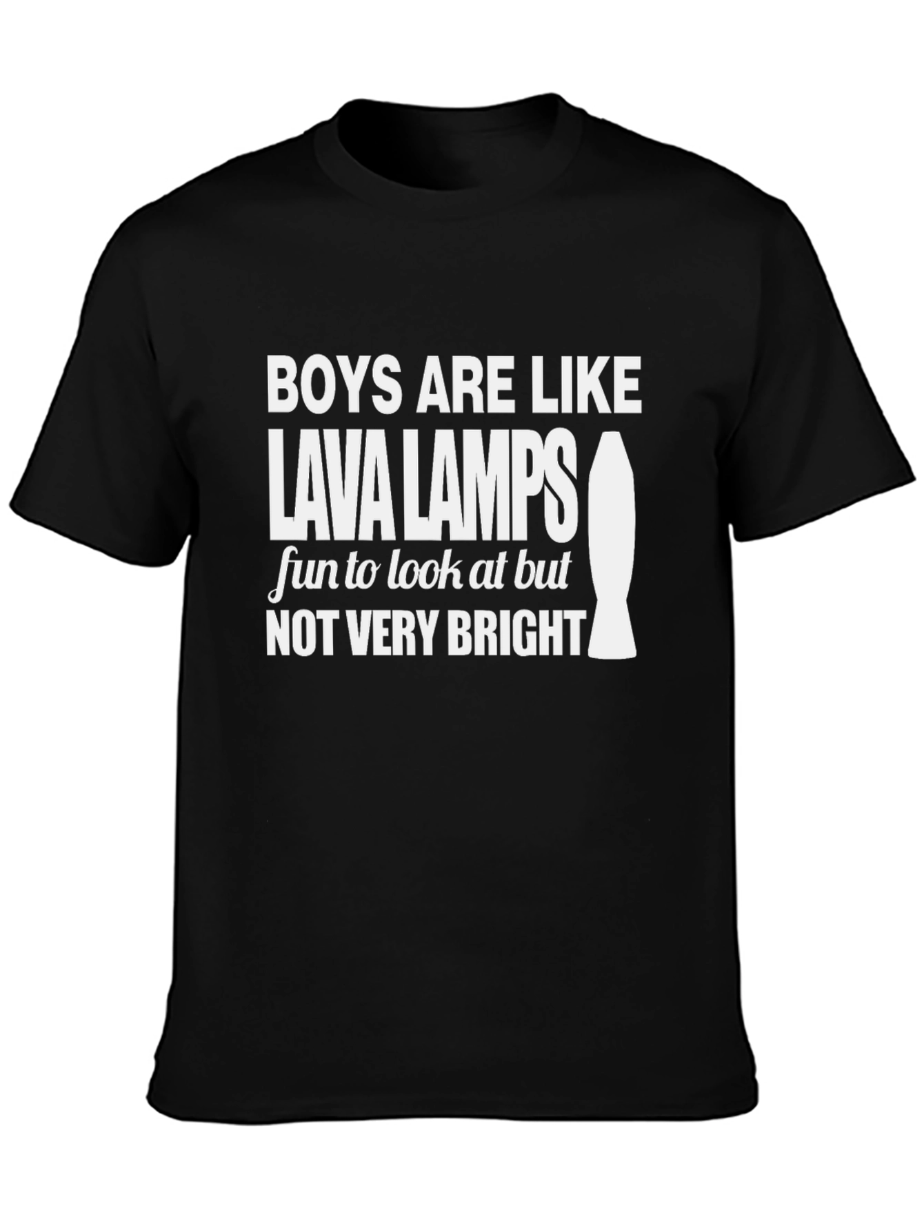 Funny Boys Lava Lamp Graphic T-Shirt