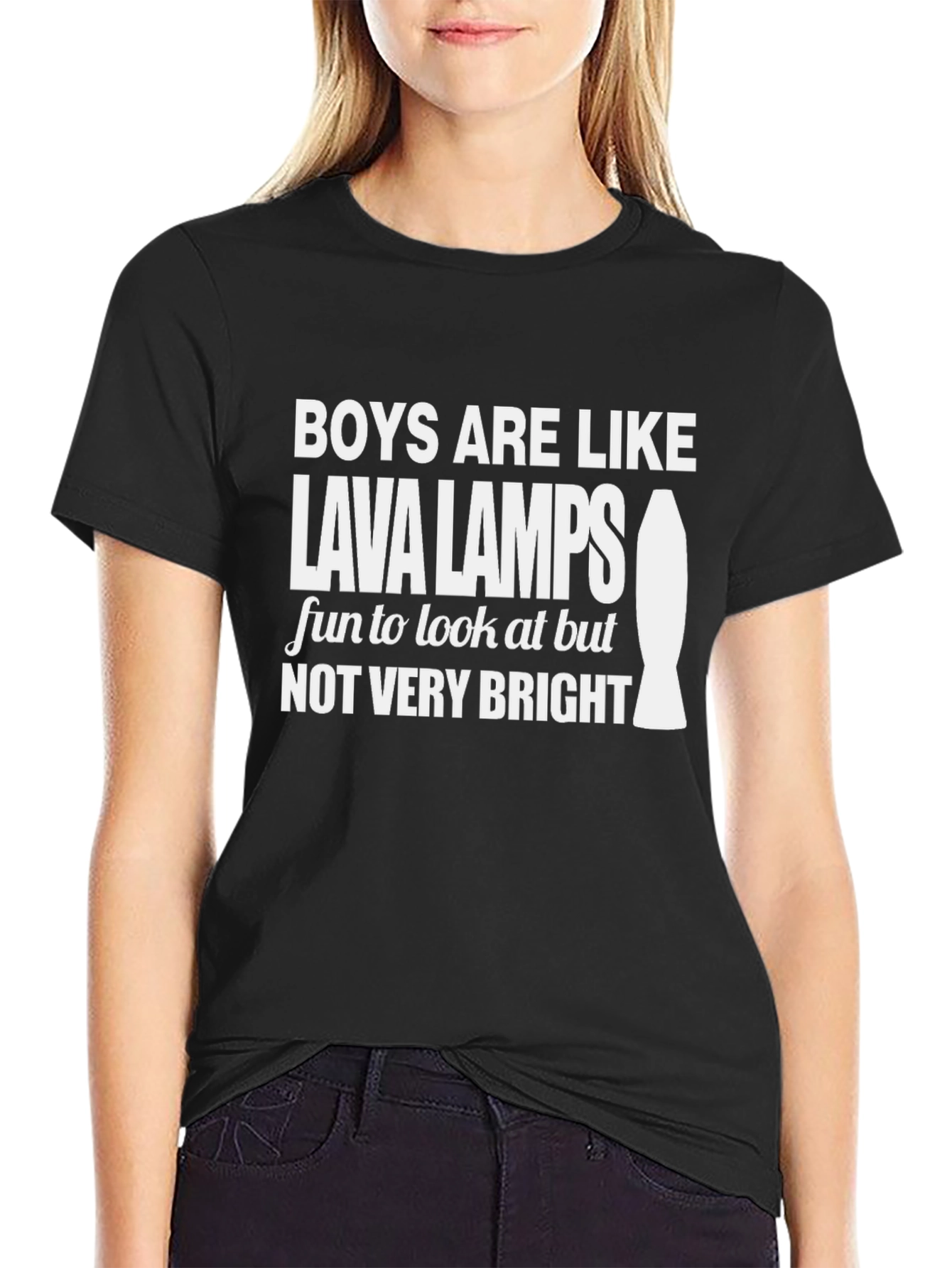 Funny Boys Lava Lamp Graphic T-Shirt