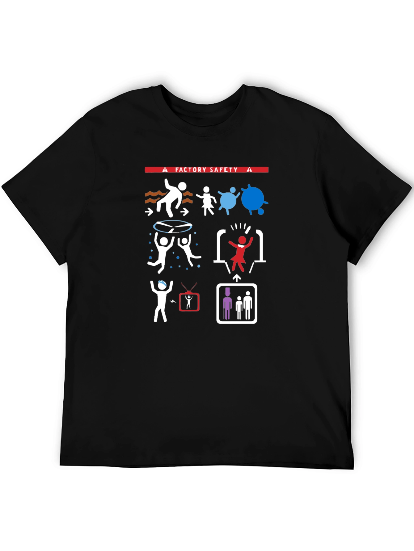 Factory Safety Graphic T-Shirt