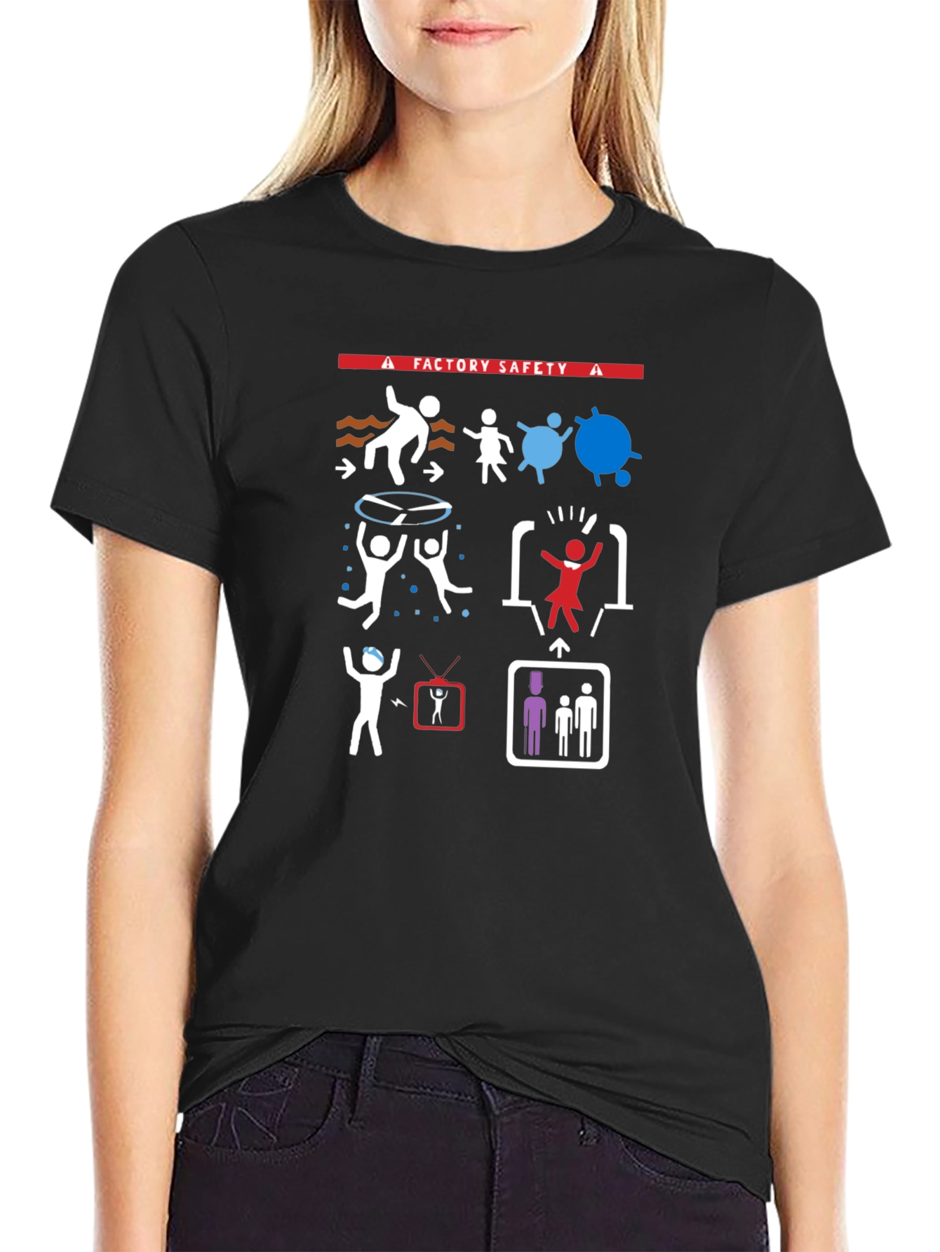 Factory Safety Graphic T-Shirt