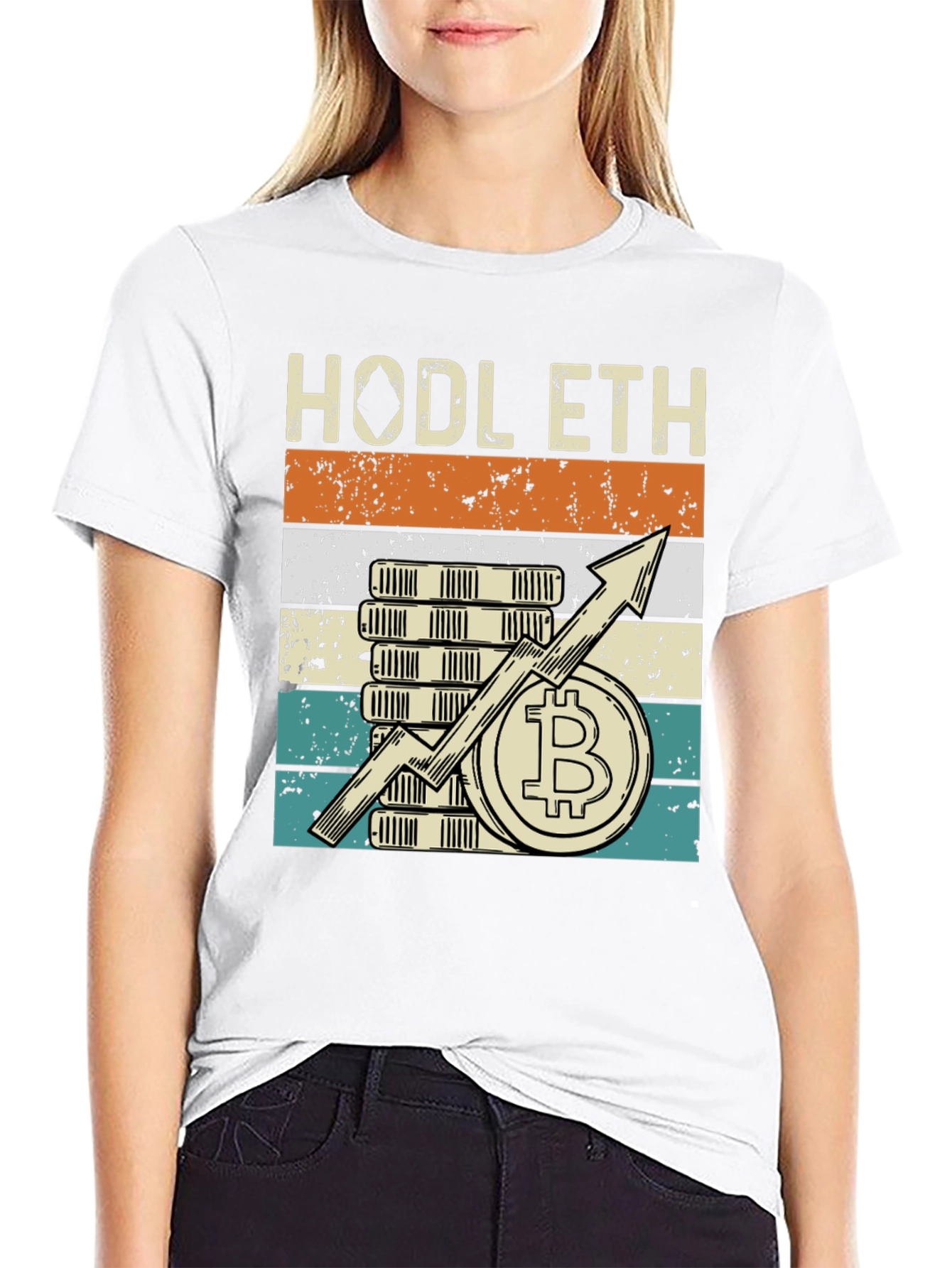 HODL ETH Bitcoin Crypto Tee