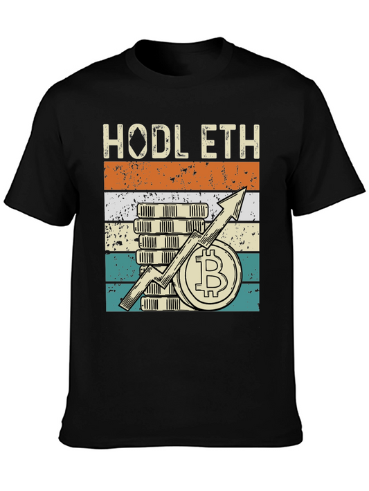 HODL ETH Bitcoin Crypto Tee