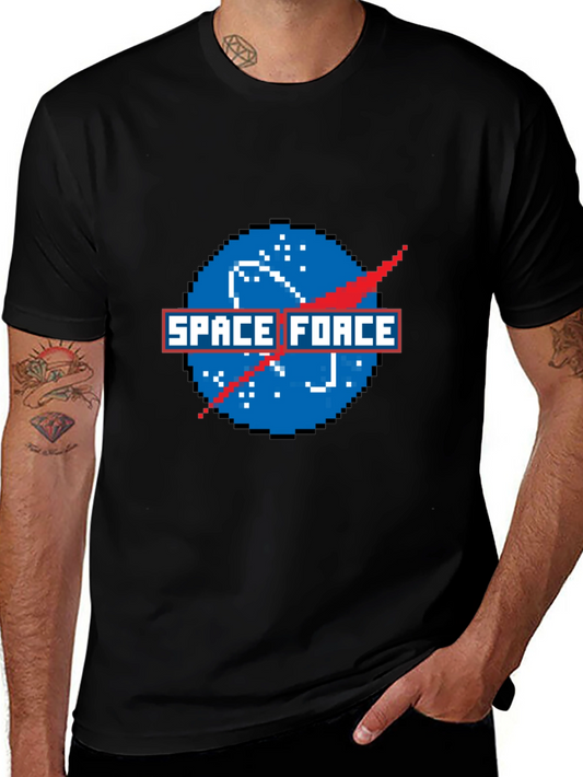 Space Force 8-Bit Pixel Art T-Shirt