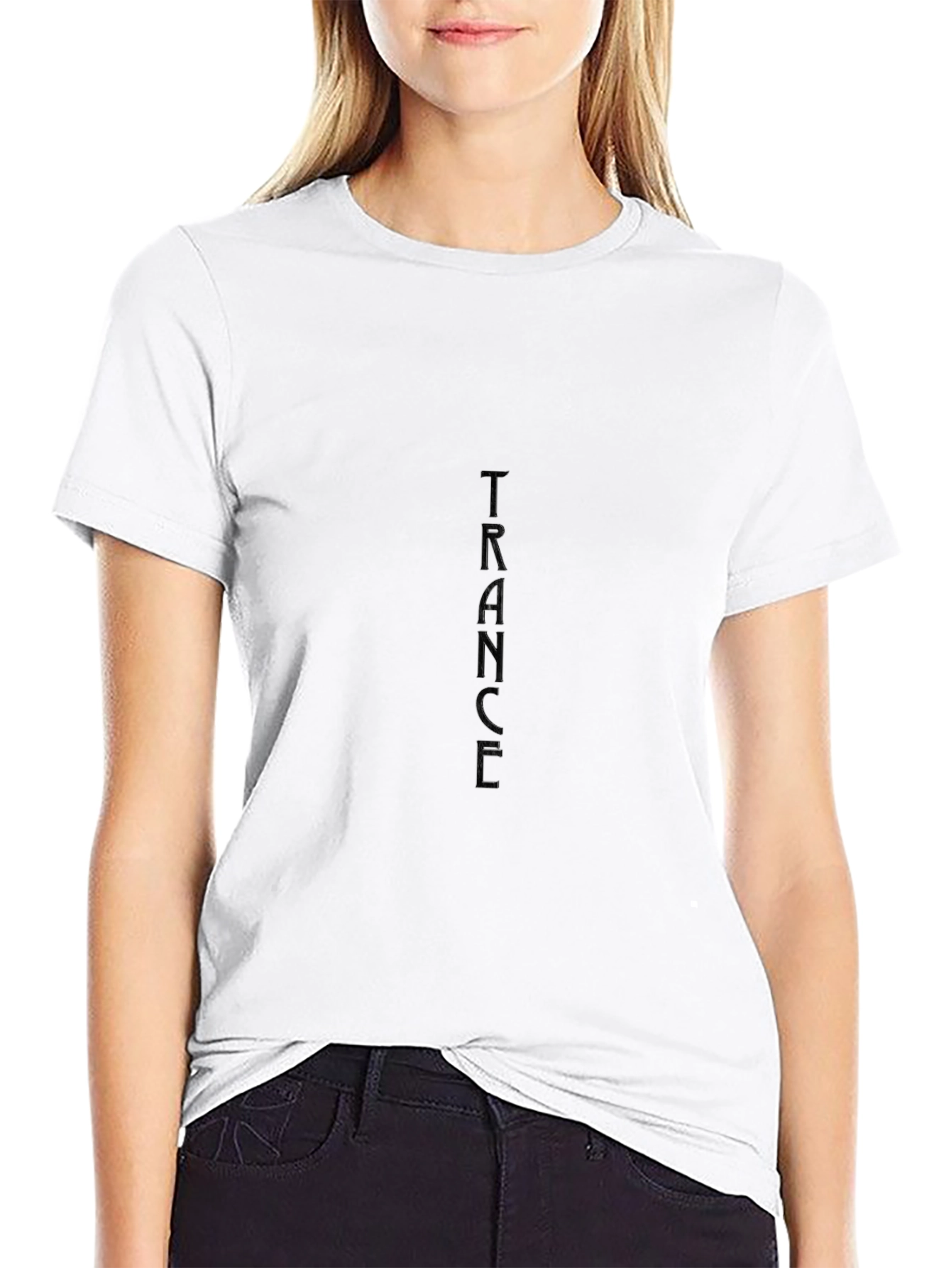Black Trance Graphic Tee - Stylish & Comfortable