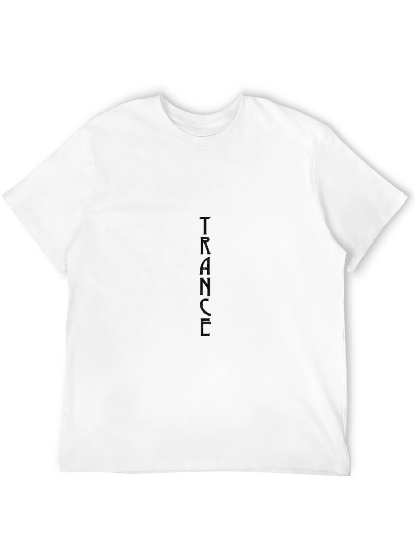 Black Trance Graphic Tee - Stylish & Comfortable