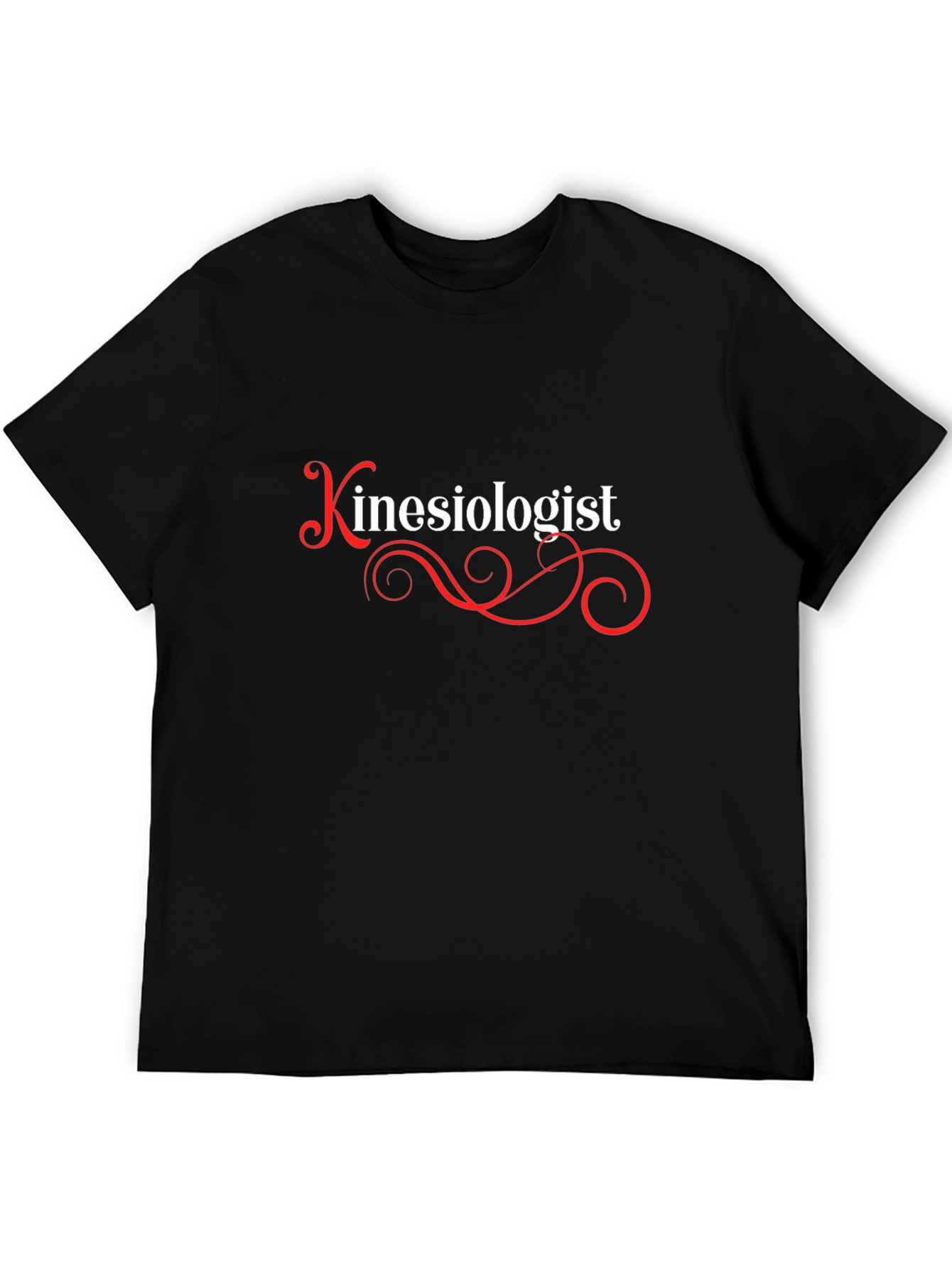 Kinesiologist T-Shirt - Black Graphic Tee