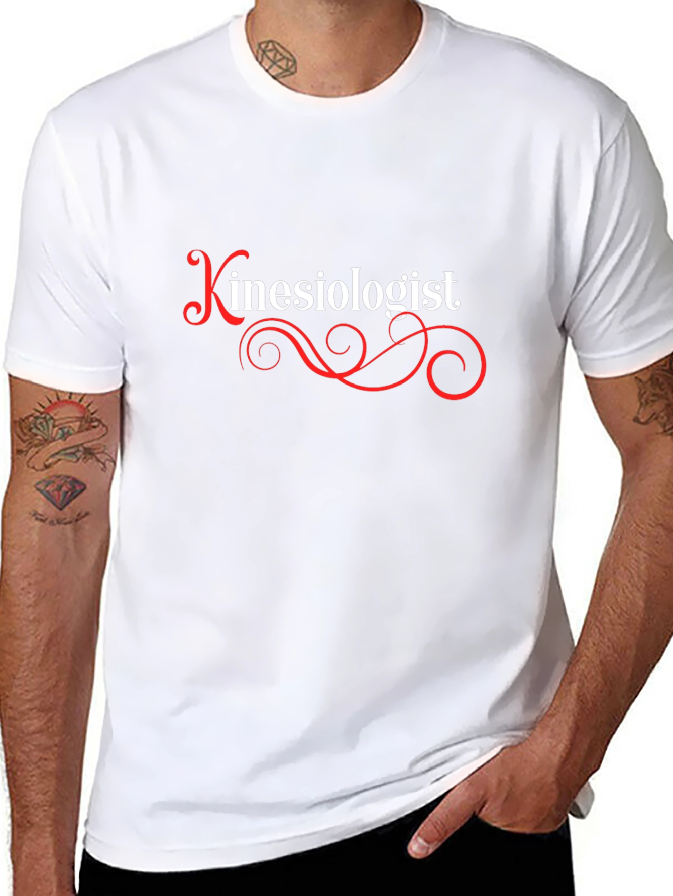 Kinesiologist T-Shirt - Black Graphic Tee