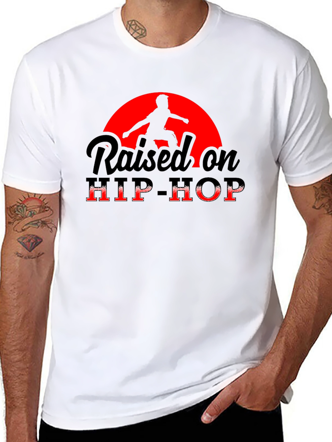 Raised on Hip-Hop Graphic Tee