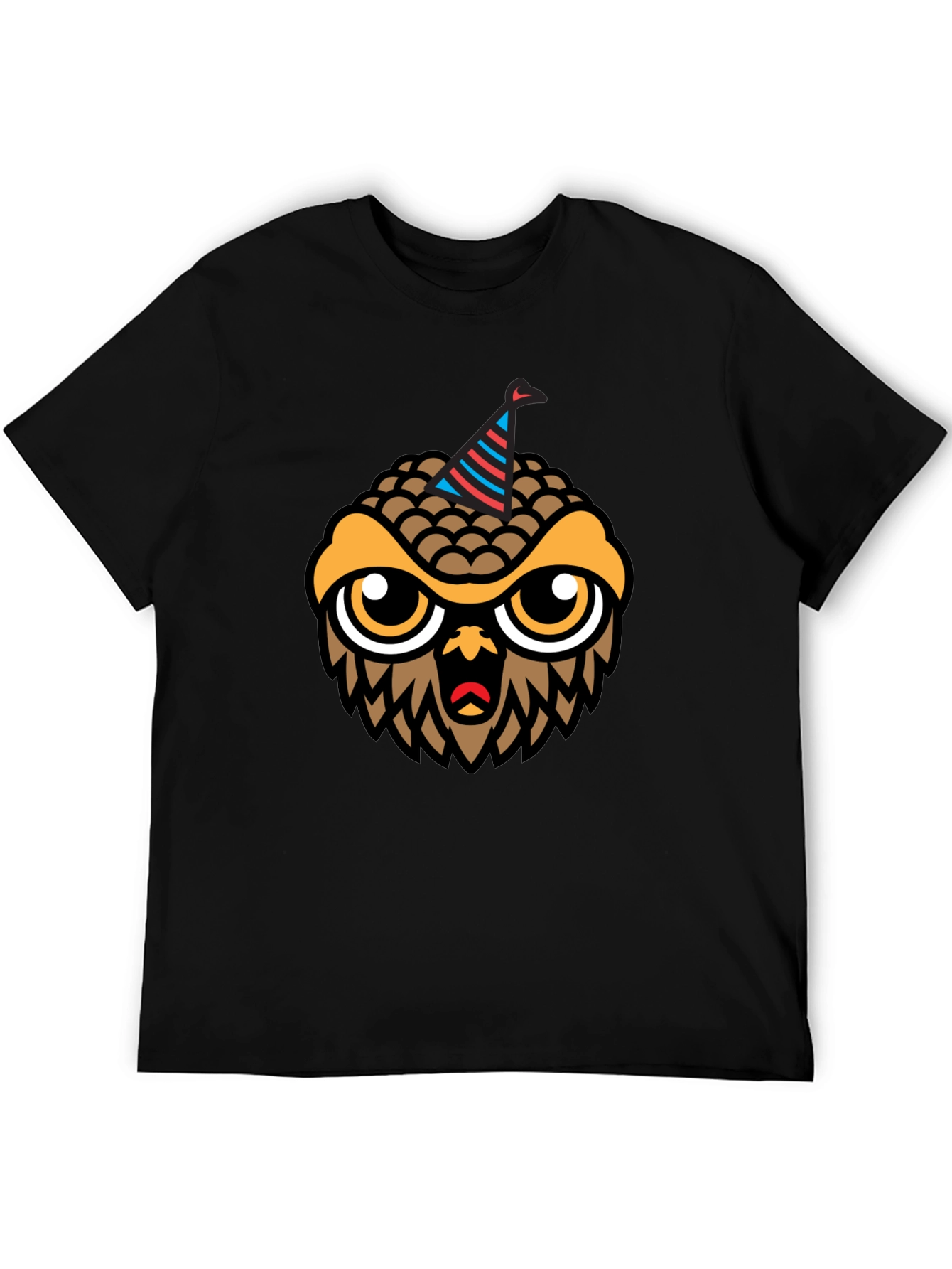 Owl Graphic Tee: Fun Party Animal Design