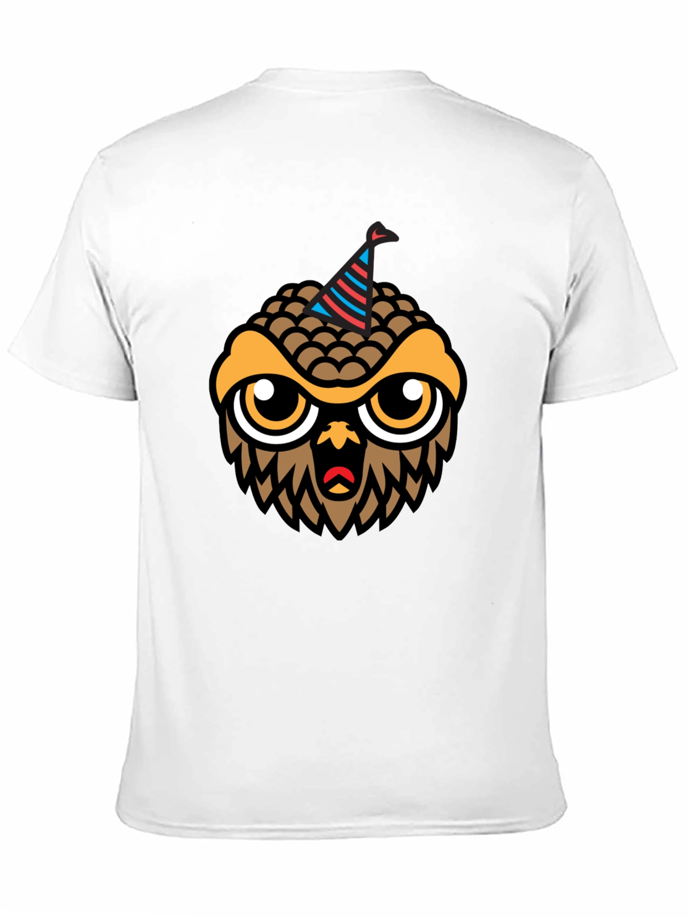 Owl Graphic Tee: Fun Party Animal Design