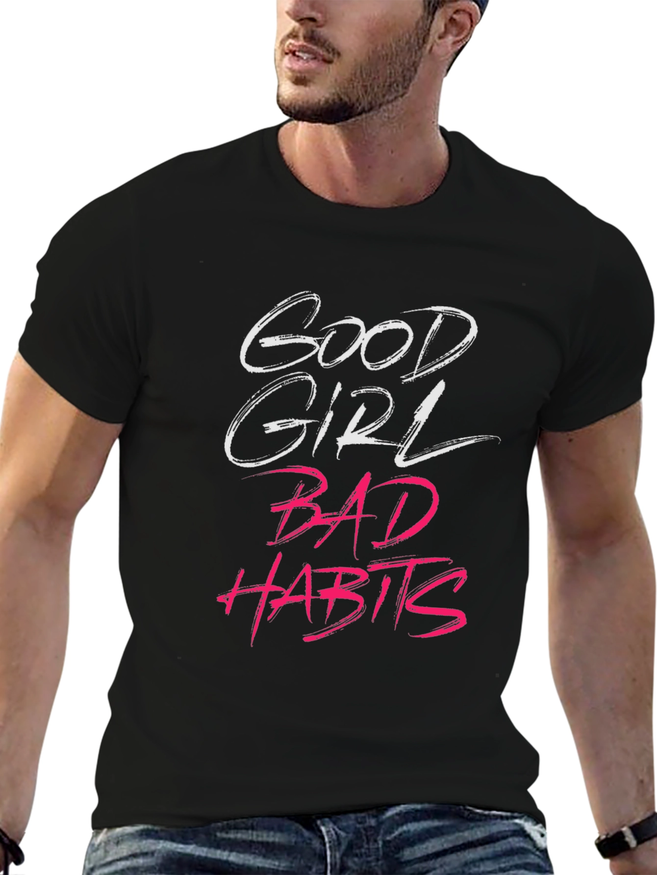 Good Girl Bad Habits Graphic Tee