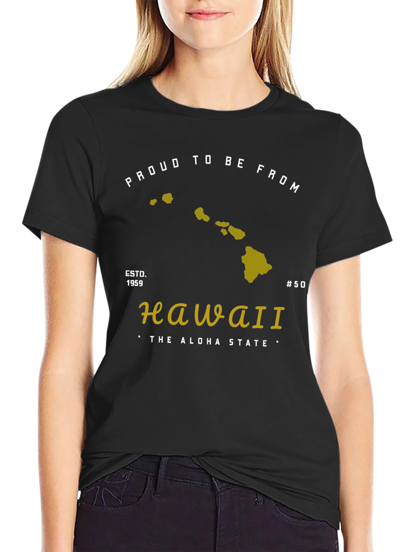 Hawaii Proud Aloha State T-Shirt