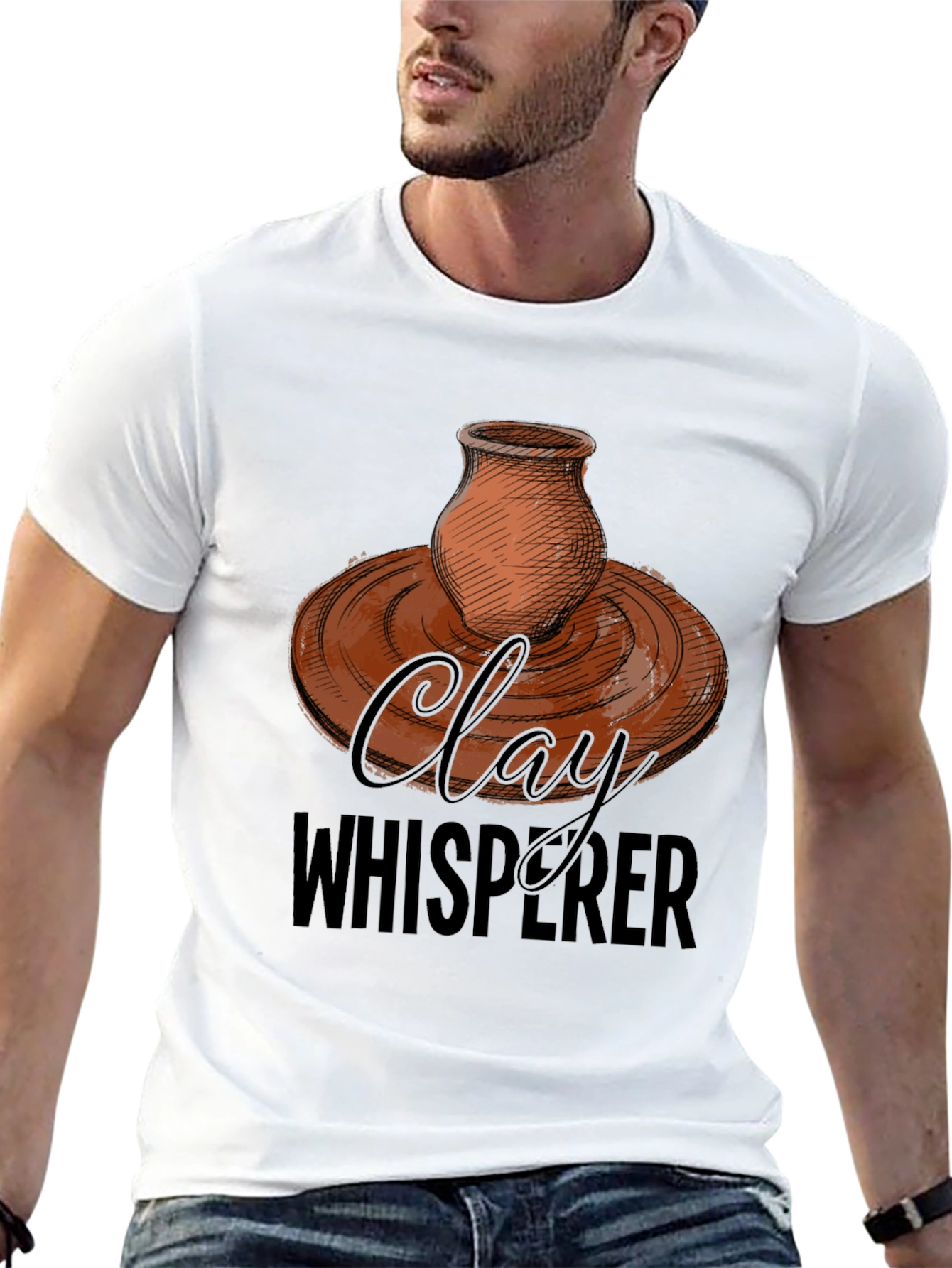 Clay Whisperer Pottery T-Shirt