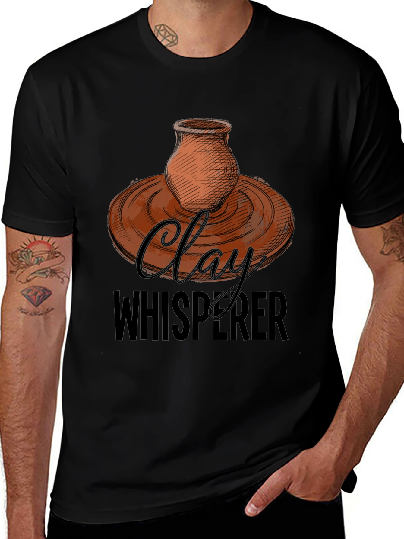 Clay Whisperer Pottery T-Shirt