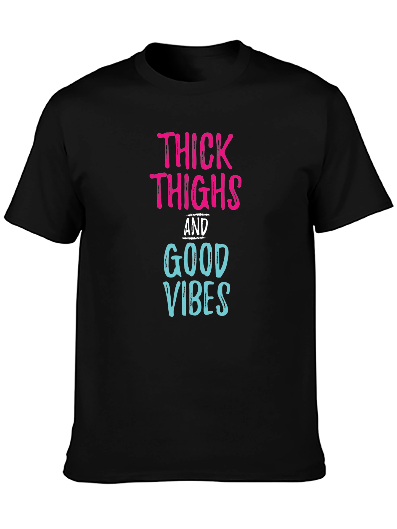 Thick Thighs Good Vibes Graphic Tee
