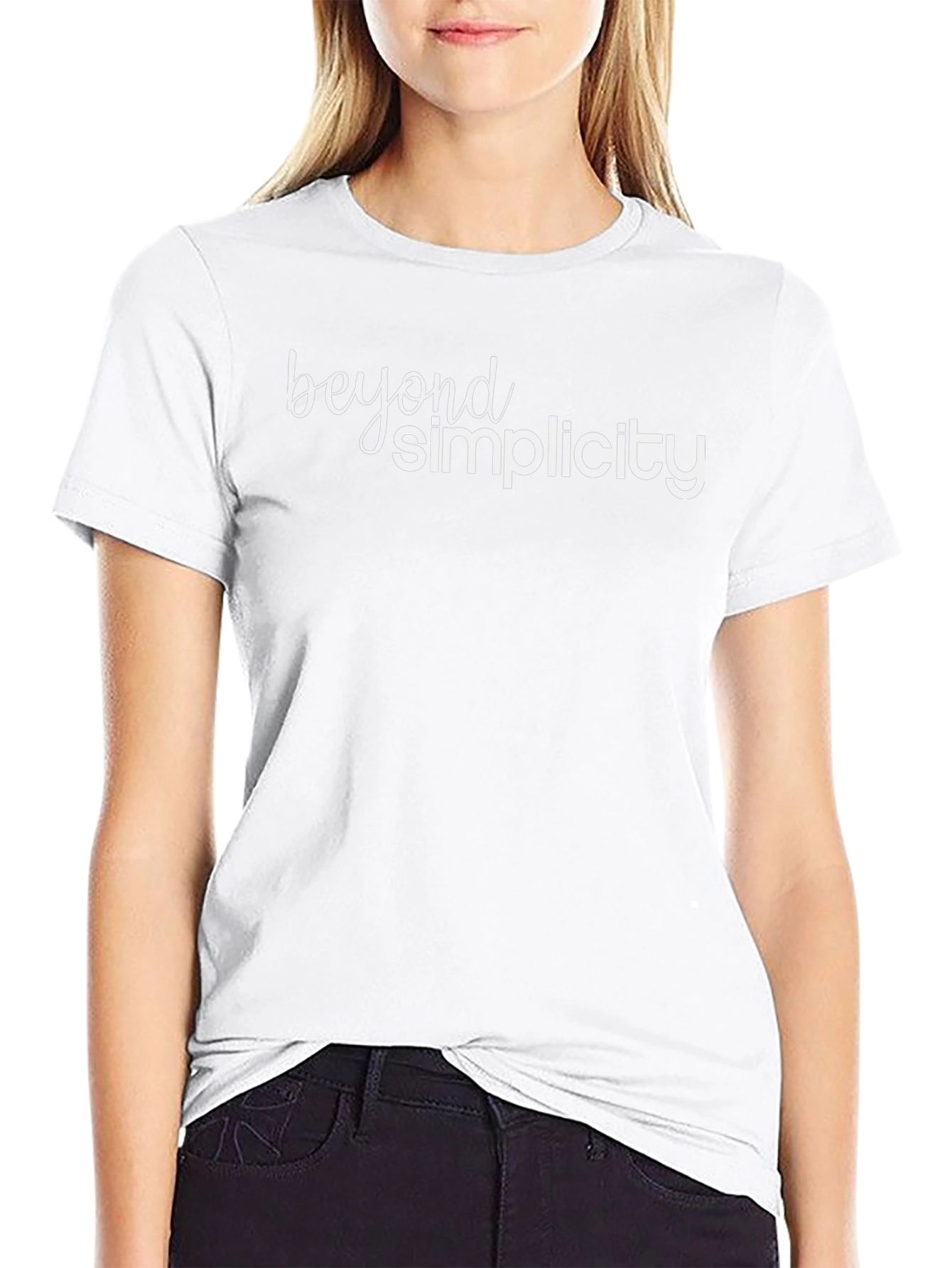 Beyond Simplicity Black Graphic Tee