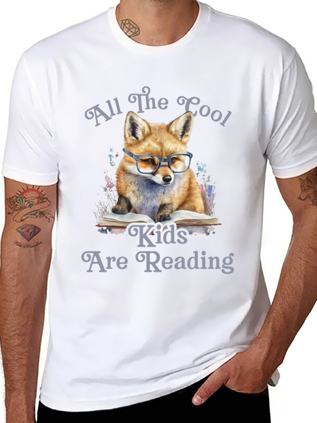 Cool Kids Reading T-Shirt