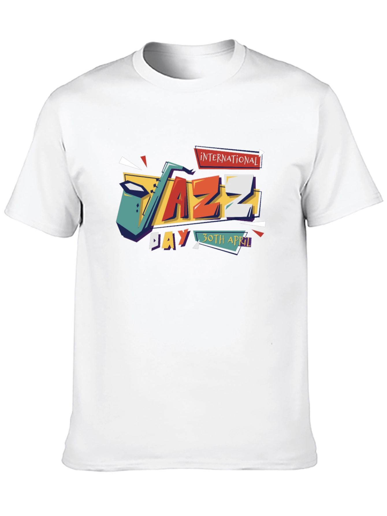 International Jazz Day Black T-Shirt