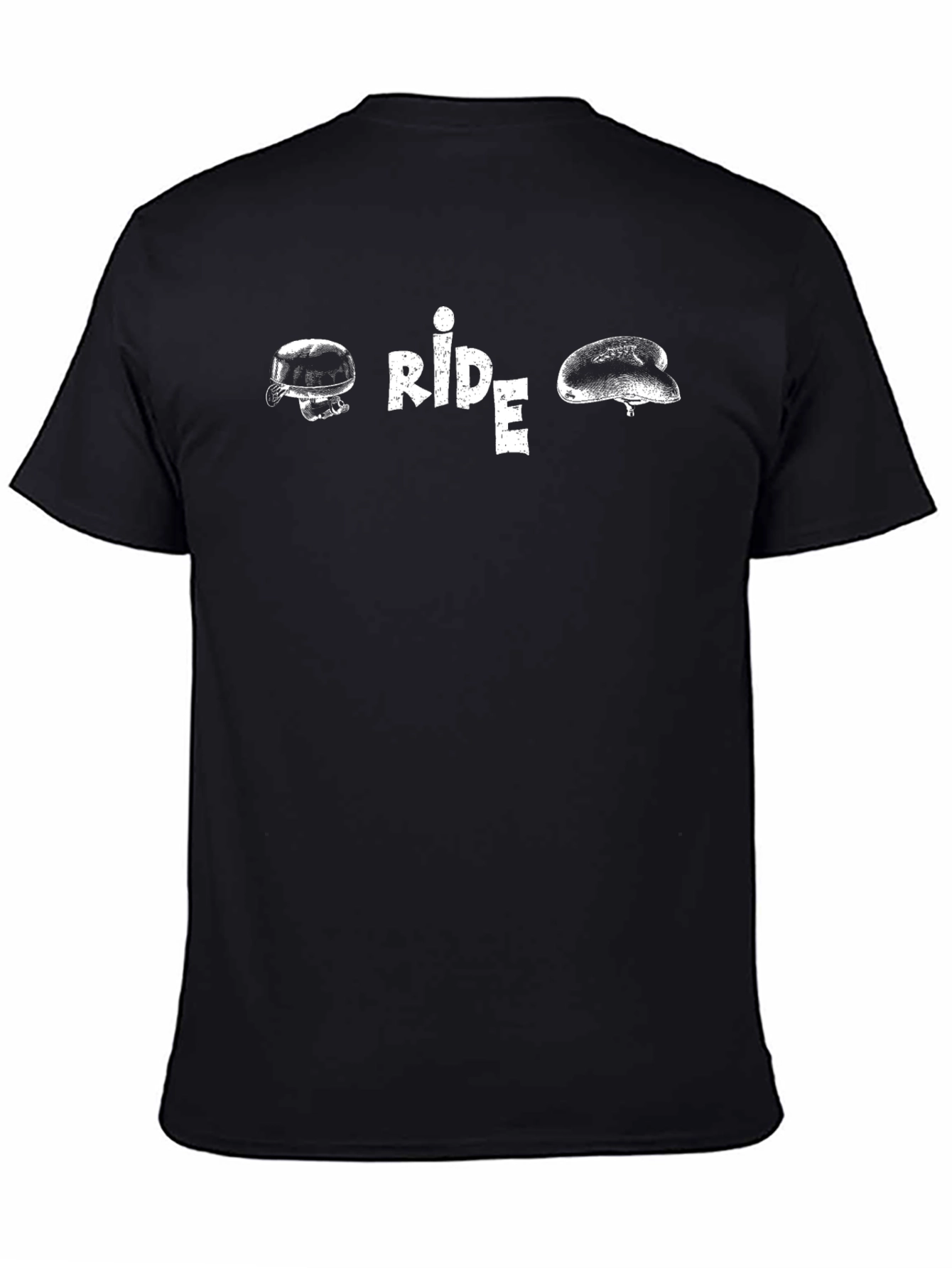 Ride Helmet Graphic T-Shirt - Casual Style