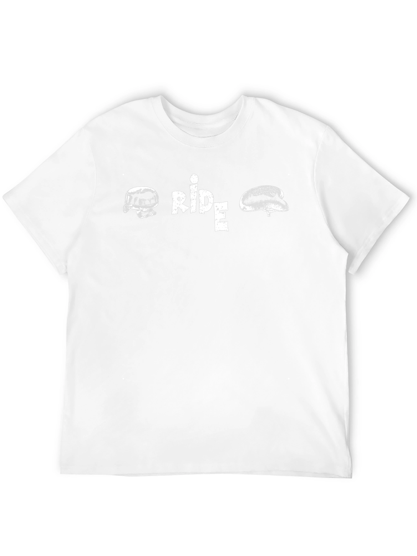 Ride Helmet Graphic T-Shirt - Casual Style