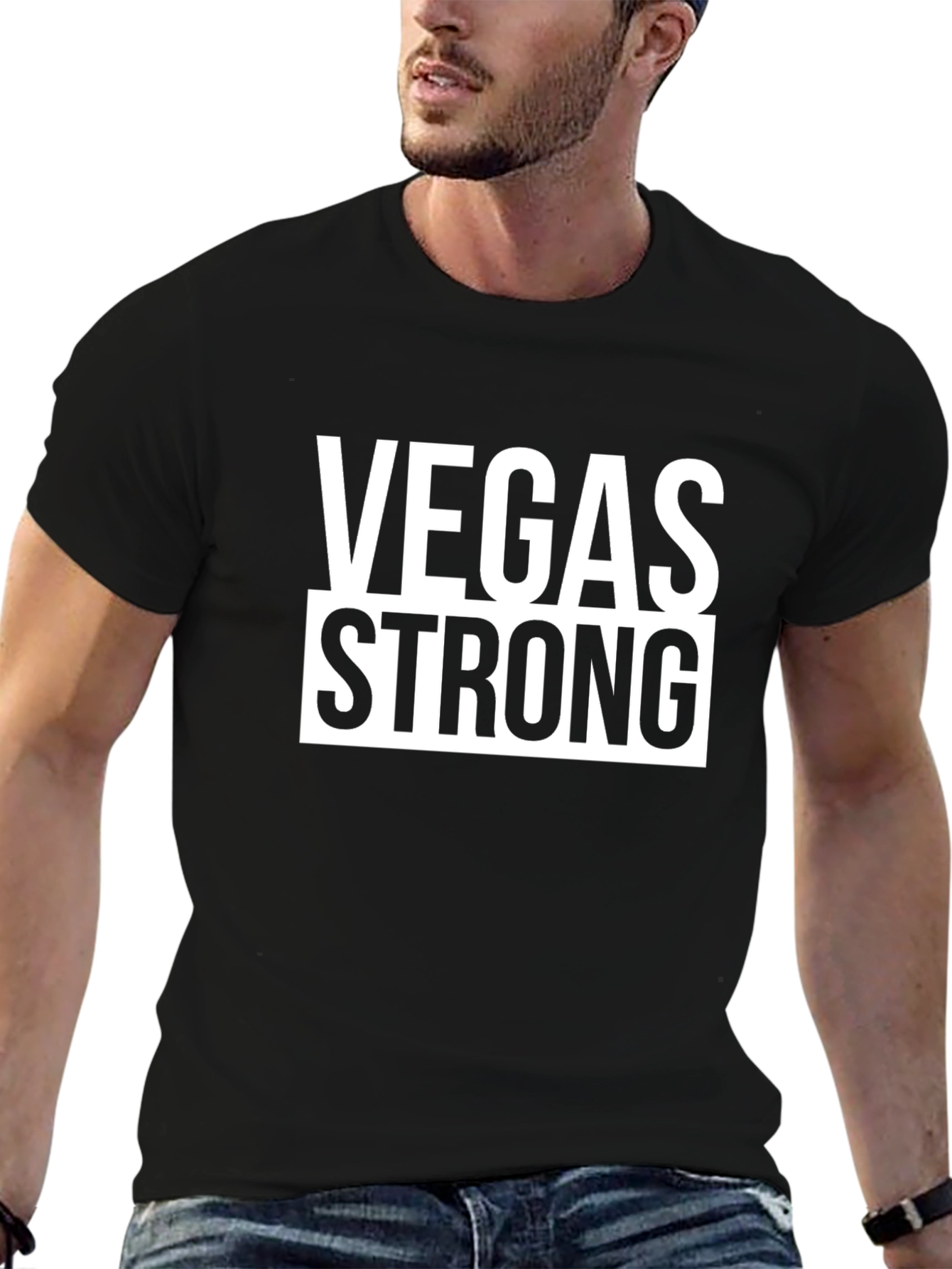 Vegas Strong Graphic T-Shirt - Comfort & Style