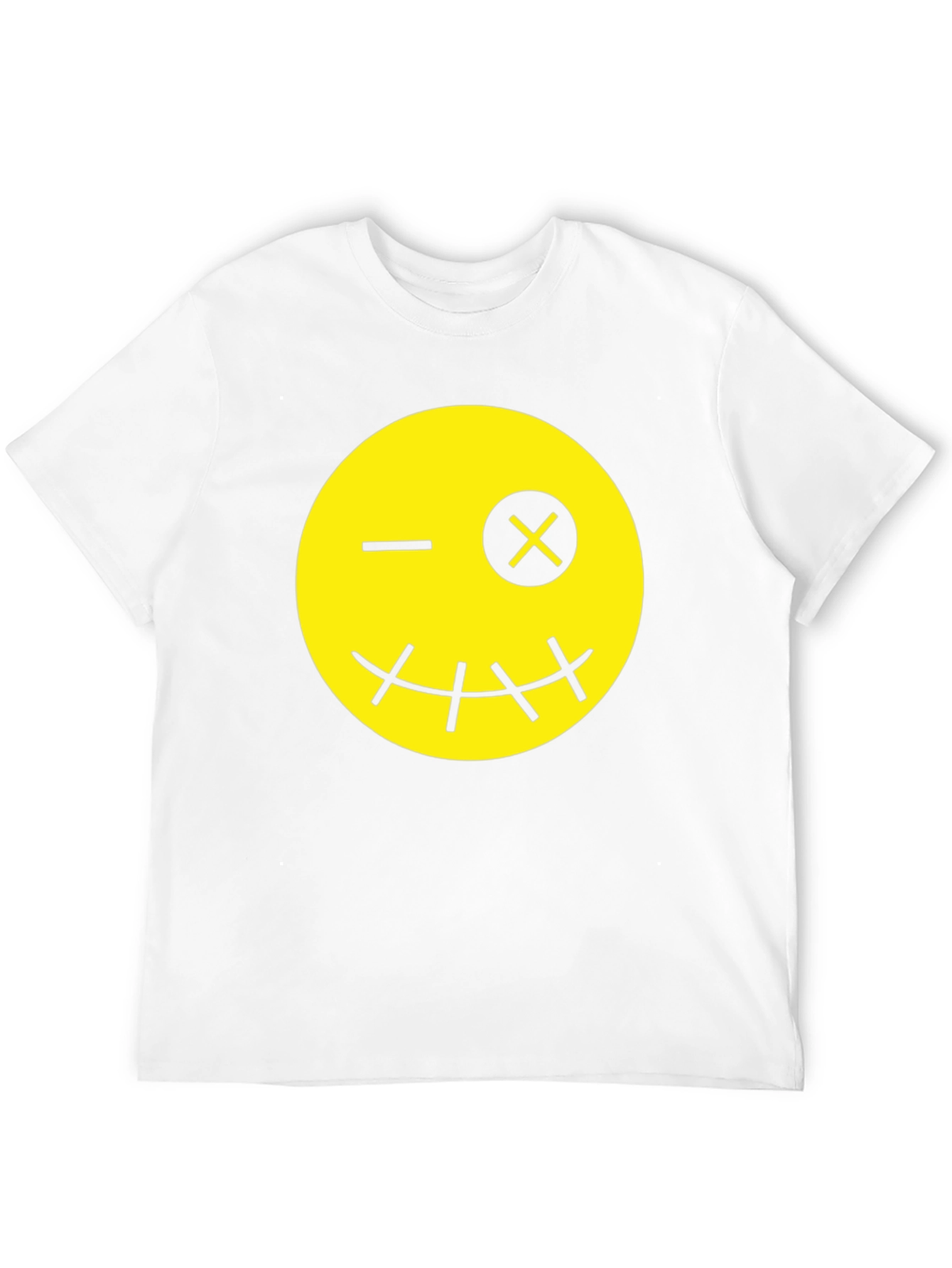 Winking Smiley Face Graphic T-Shirt