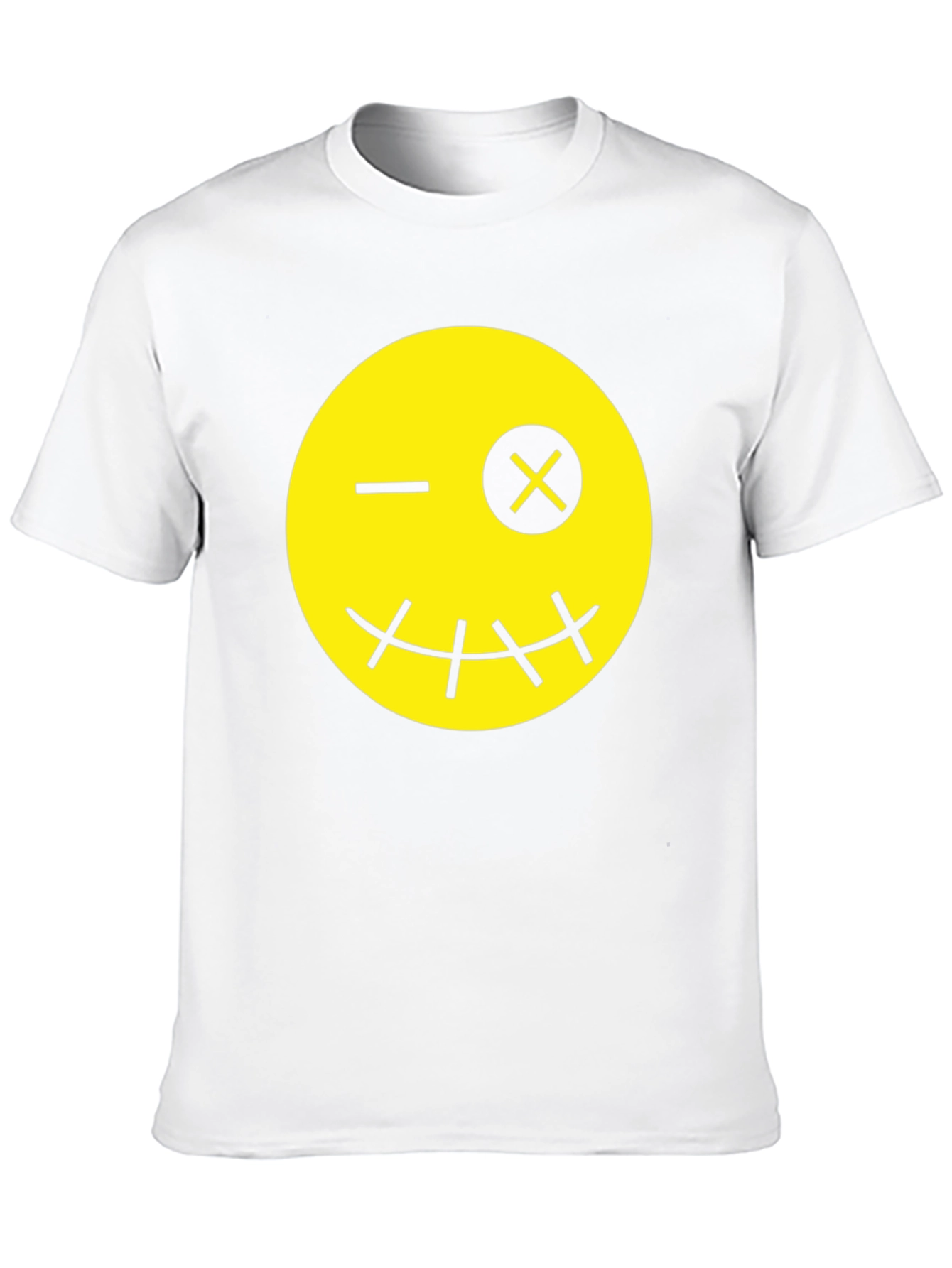 Winking Smiley Face Graphic T-Shirt