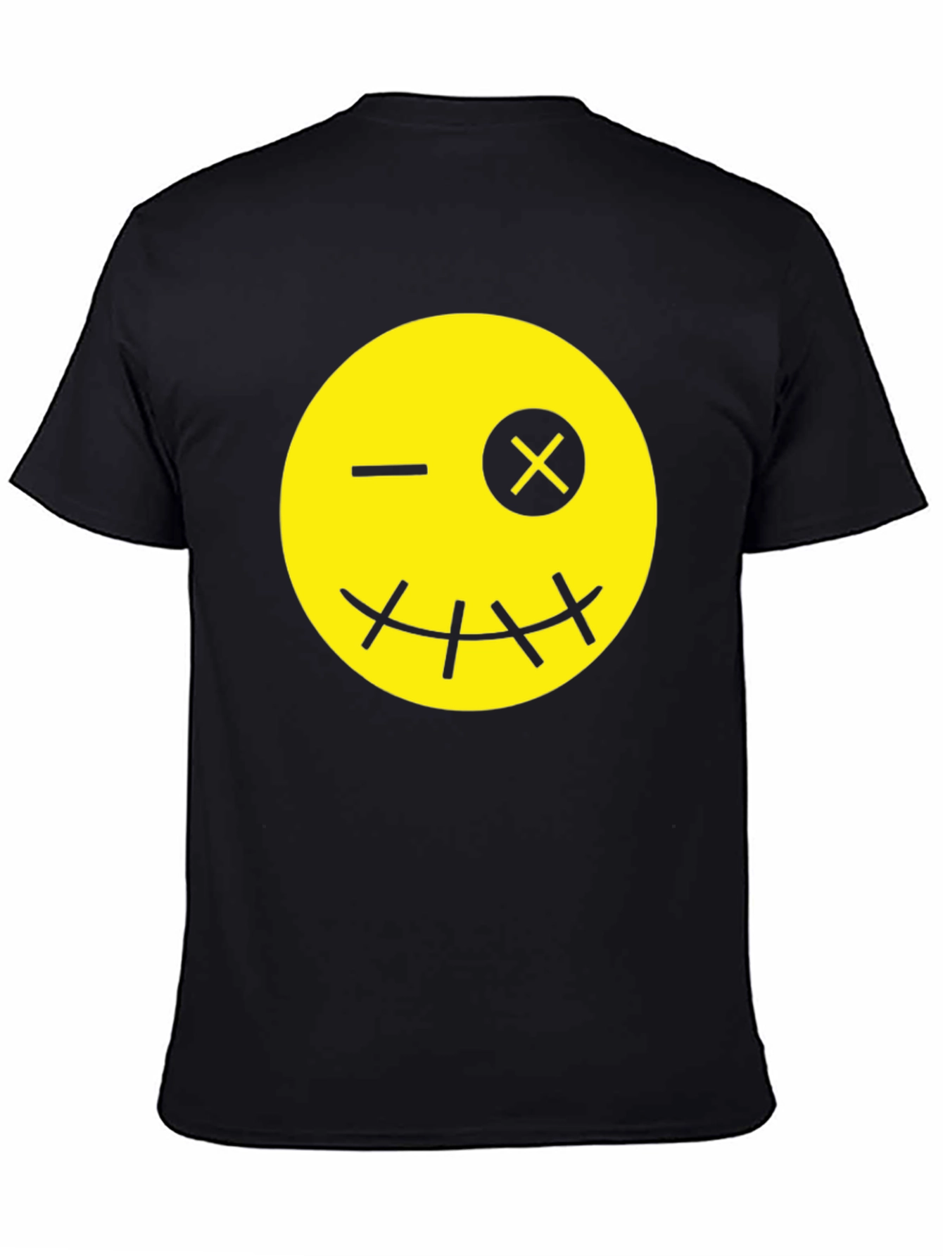 Winking Smiley Face Graphic T-Shirt
