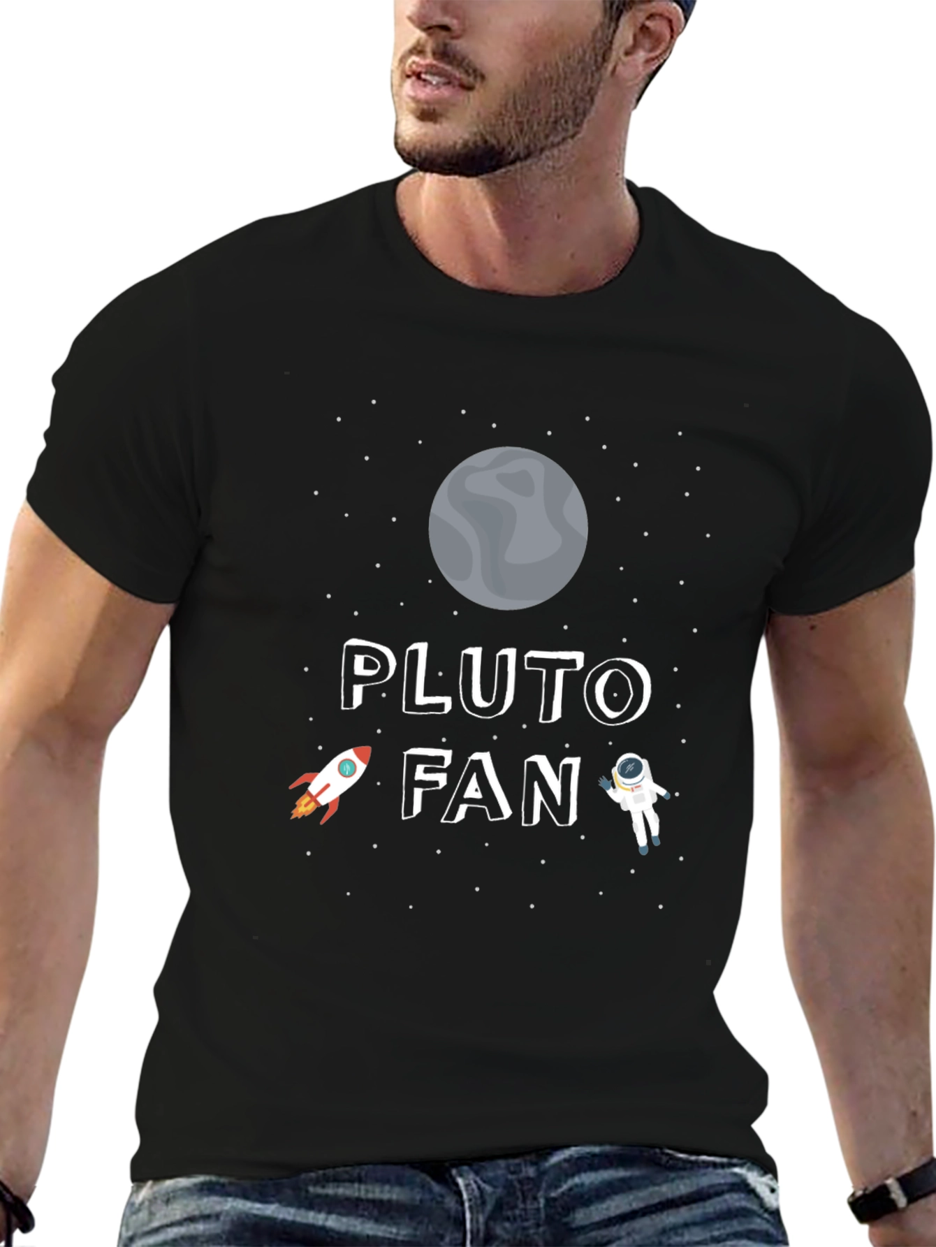 Pluto Fan T-Shirt - Space & Planet Tee