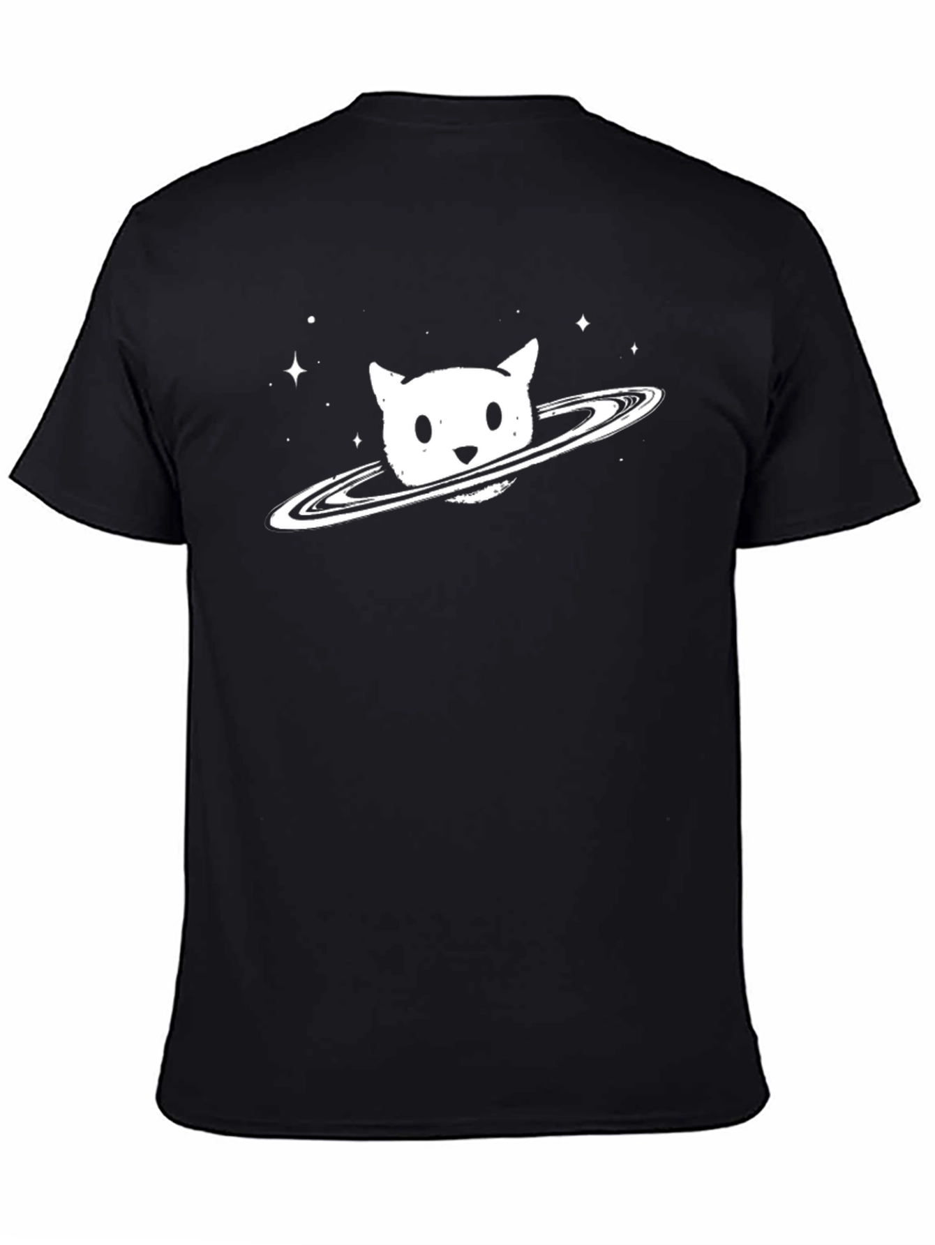 Cosmic Cat T-Shirt - Unique Space Design