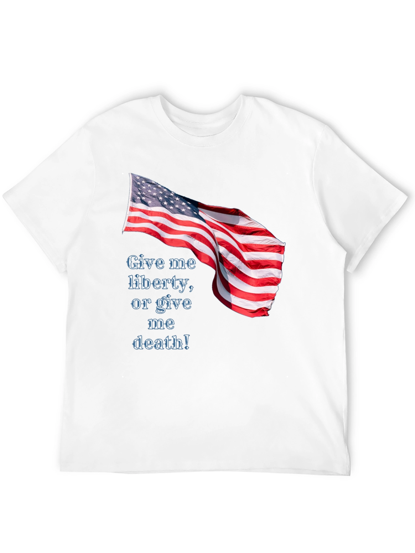 Liberty or Death Flag Graphic Tee