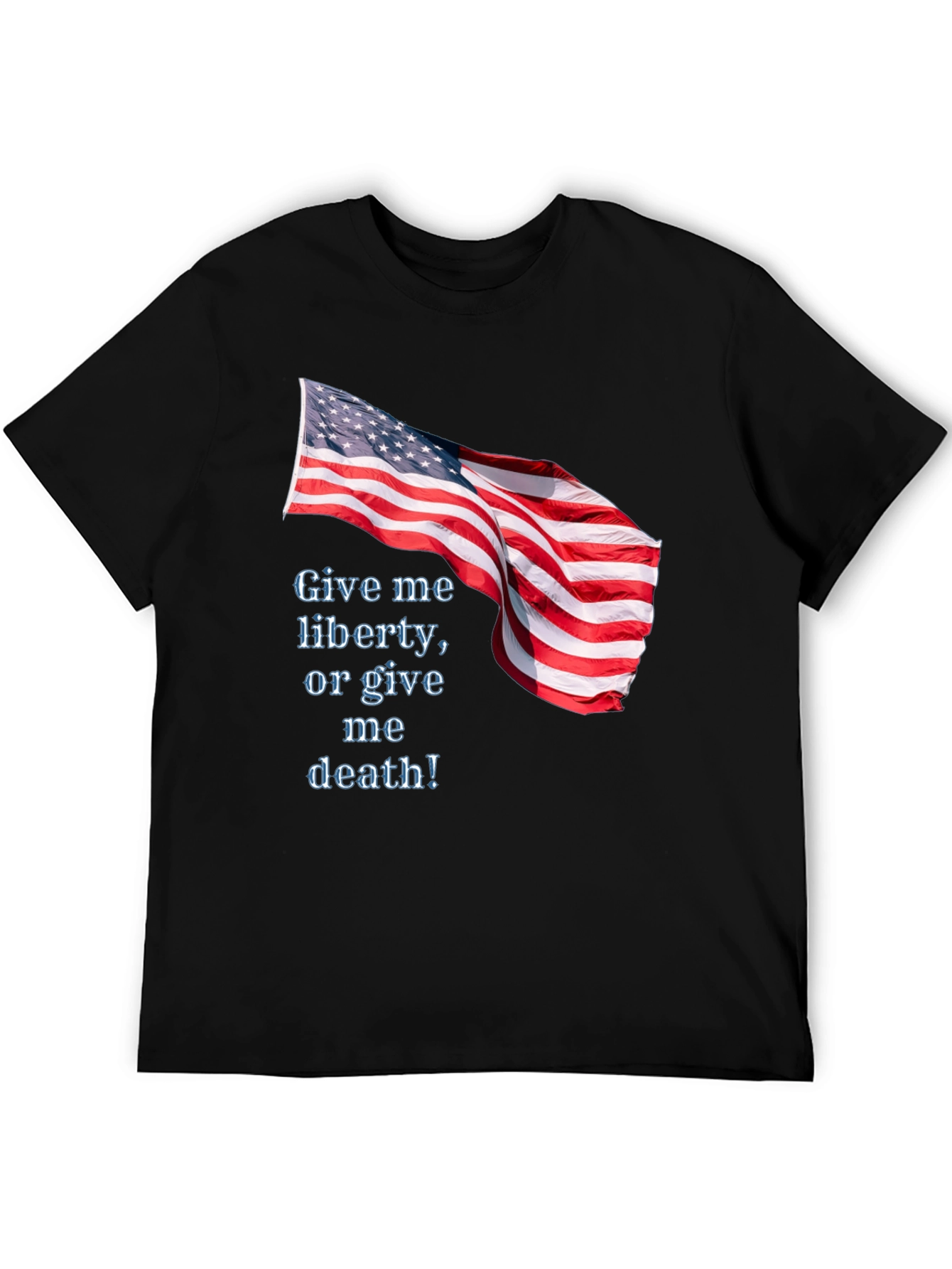 Liberty or Death Flag Graphic Tee