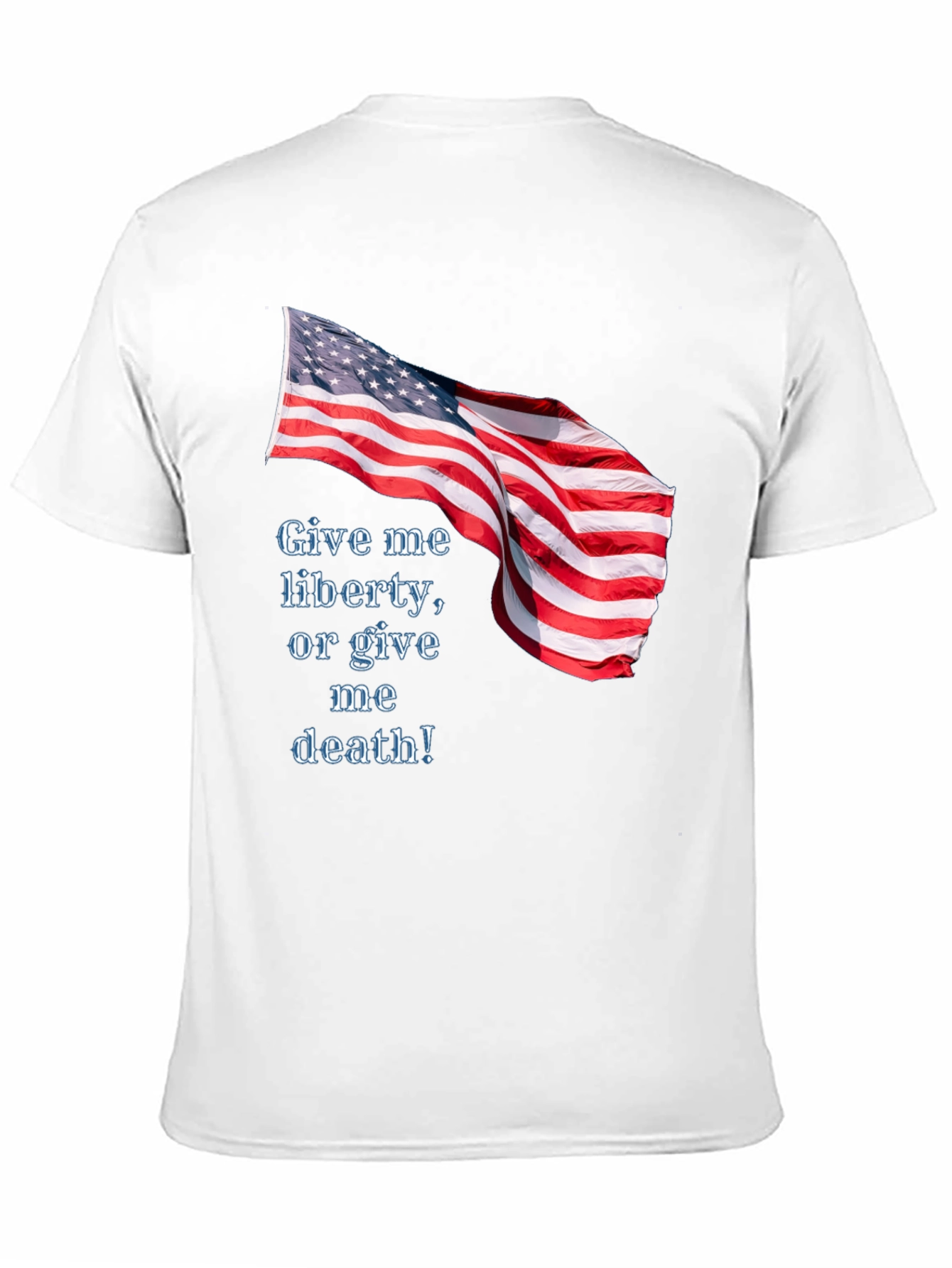 Liberty or Death Flag Graphic Tee