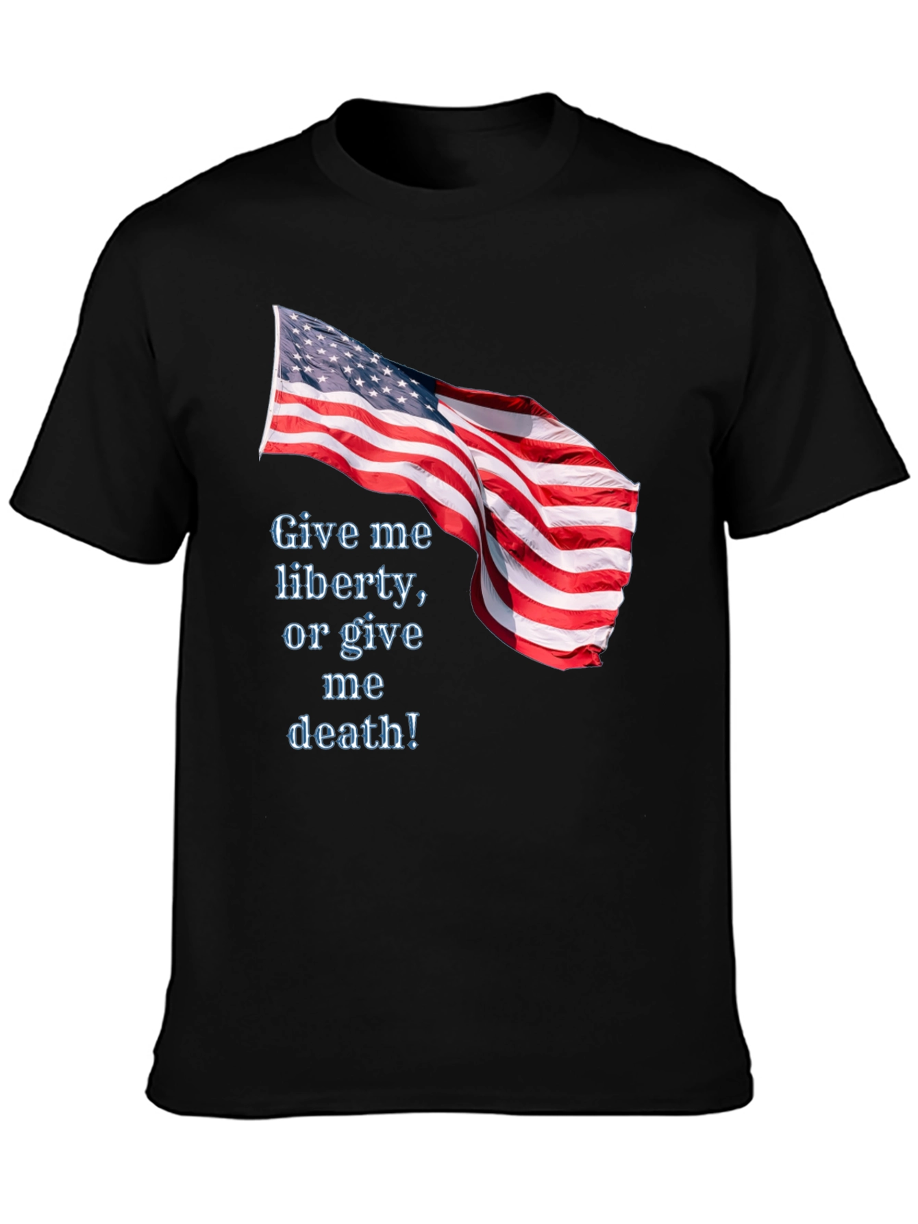 Liberty or Death Flag Graphic Tee