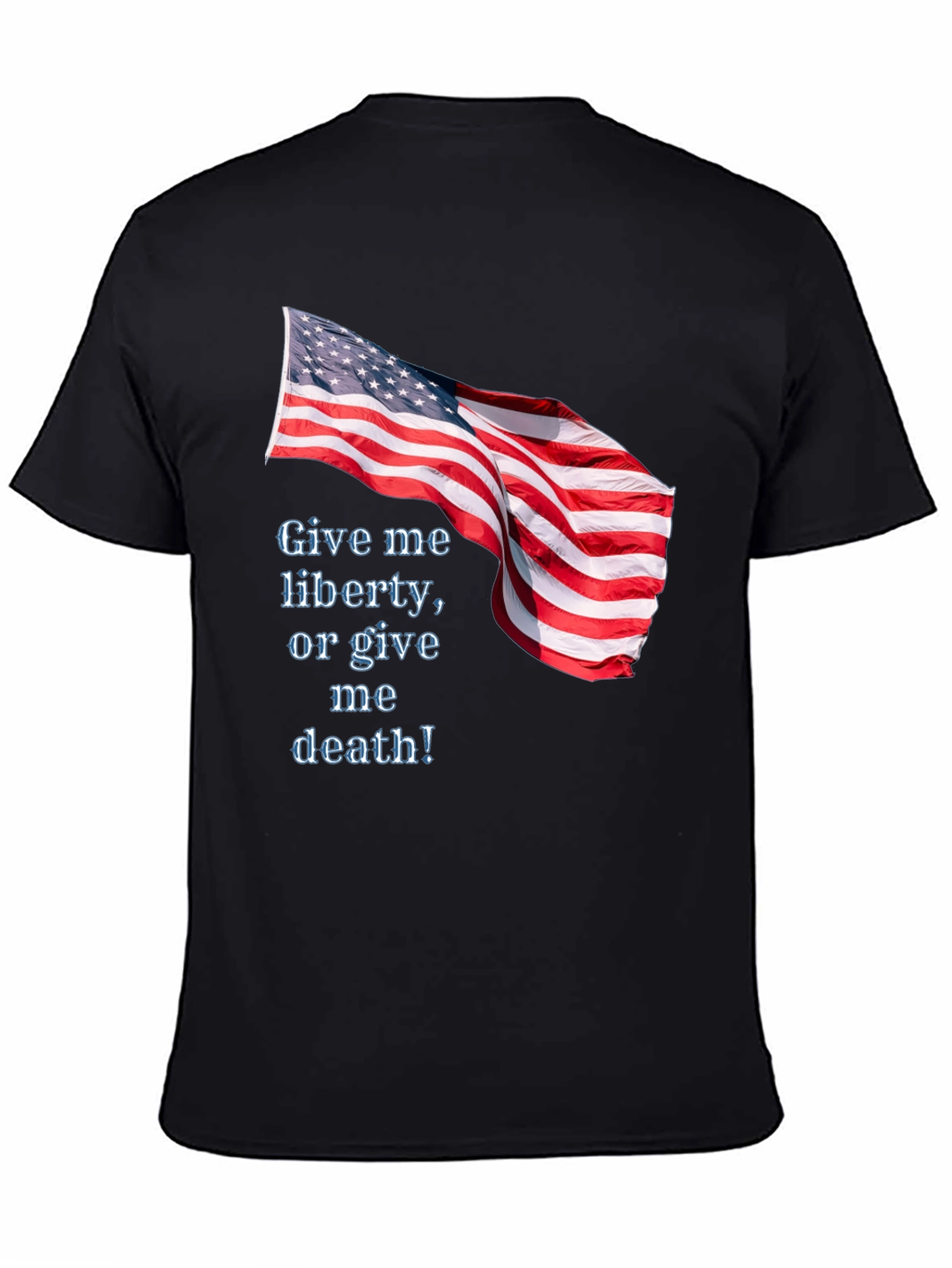 Liberty or Death Flag Graphic Tee