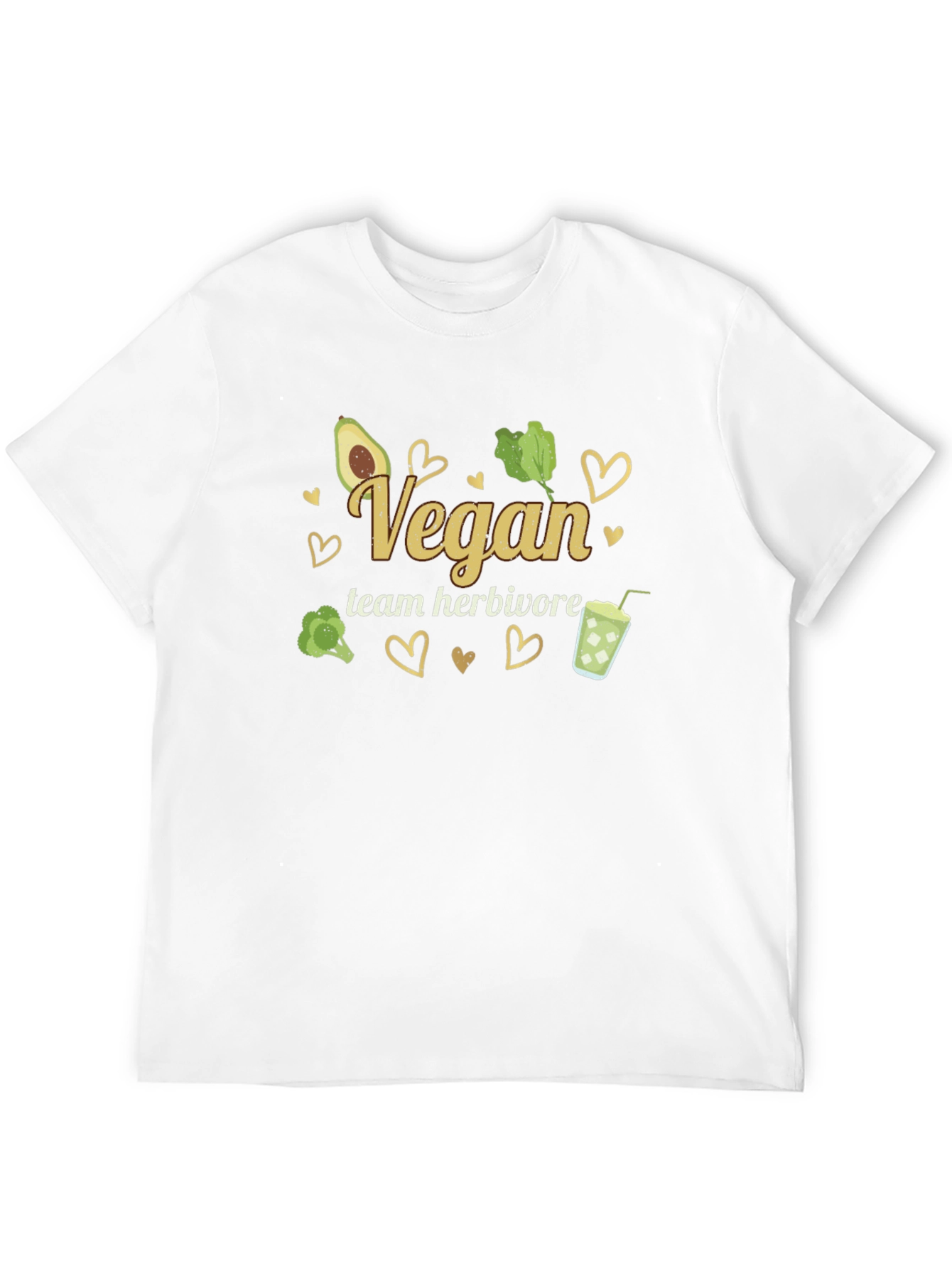 Vegan Team Herbivore Black T-Shirt